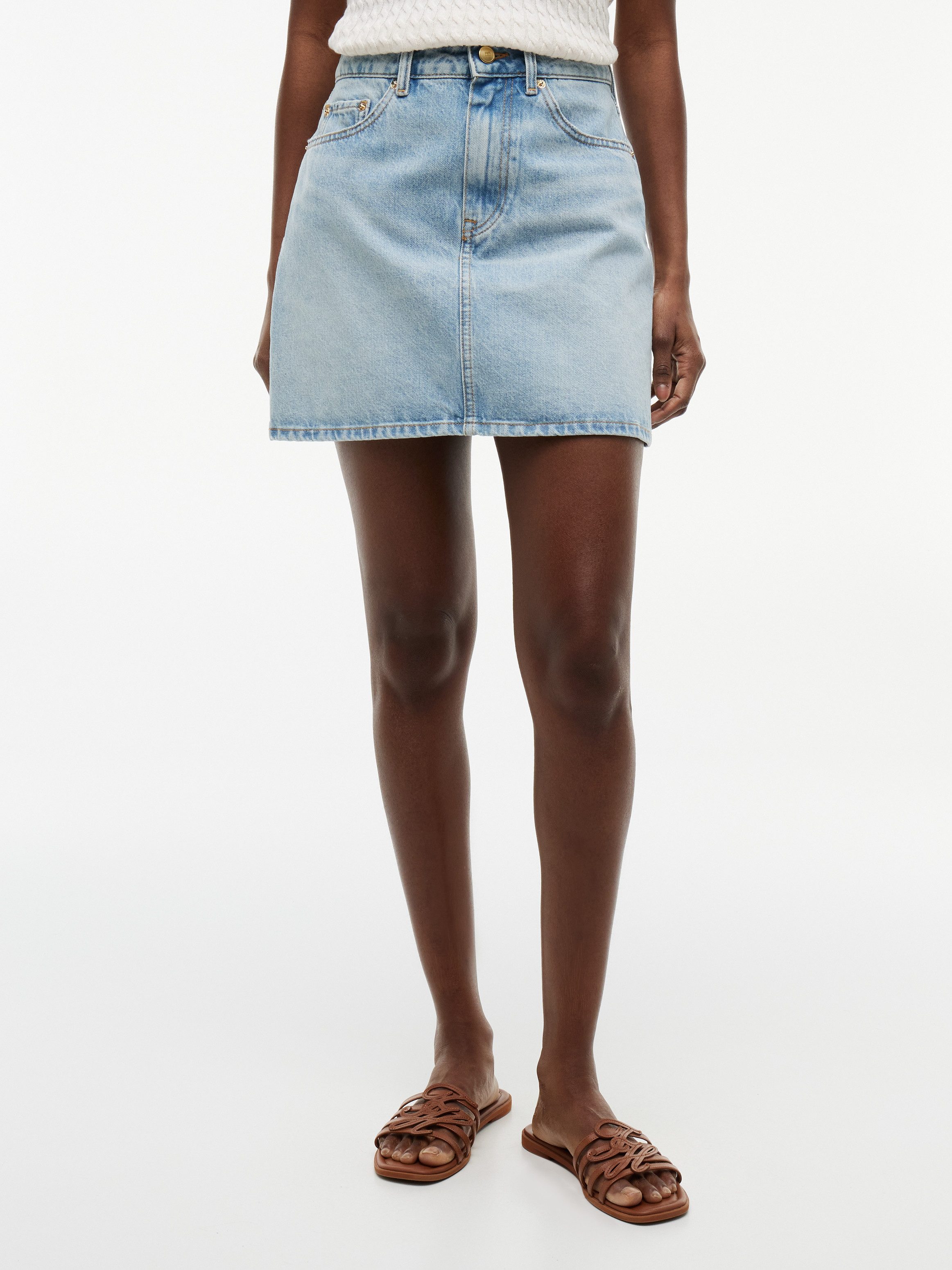 Jeansrock MINI SKIRT CAM LIGHT HW