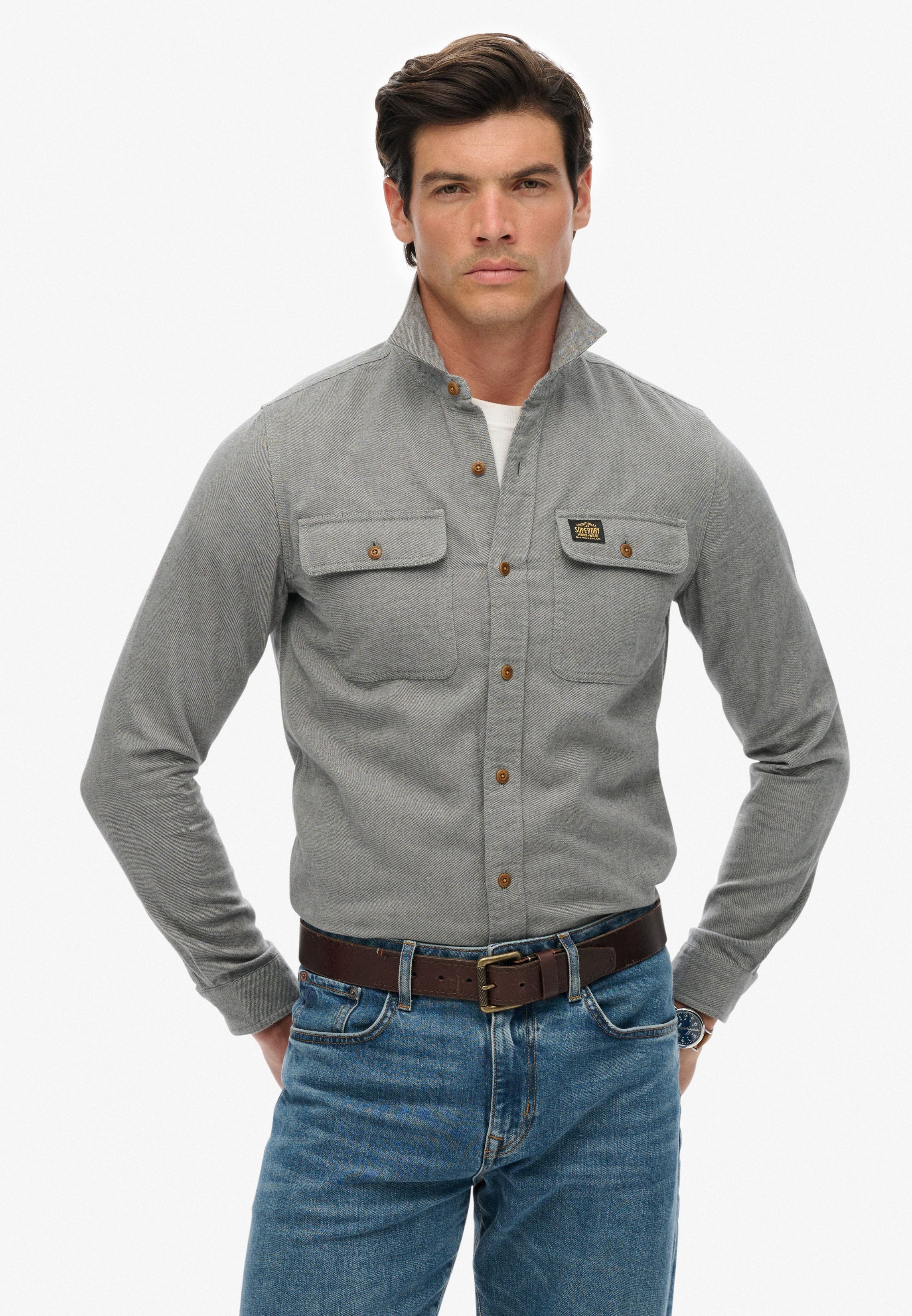 Superdry Langarmhemd günstig online kaufen