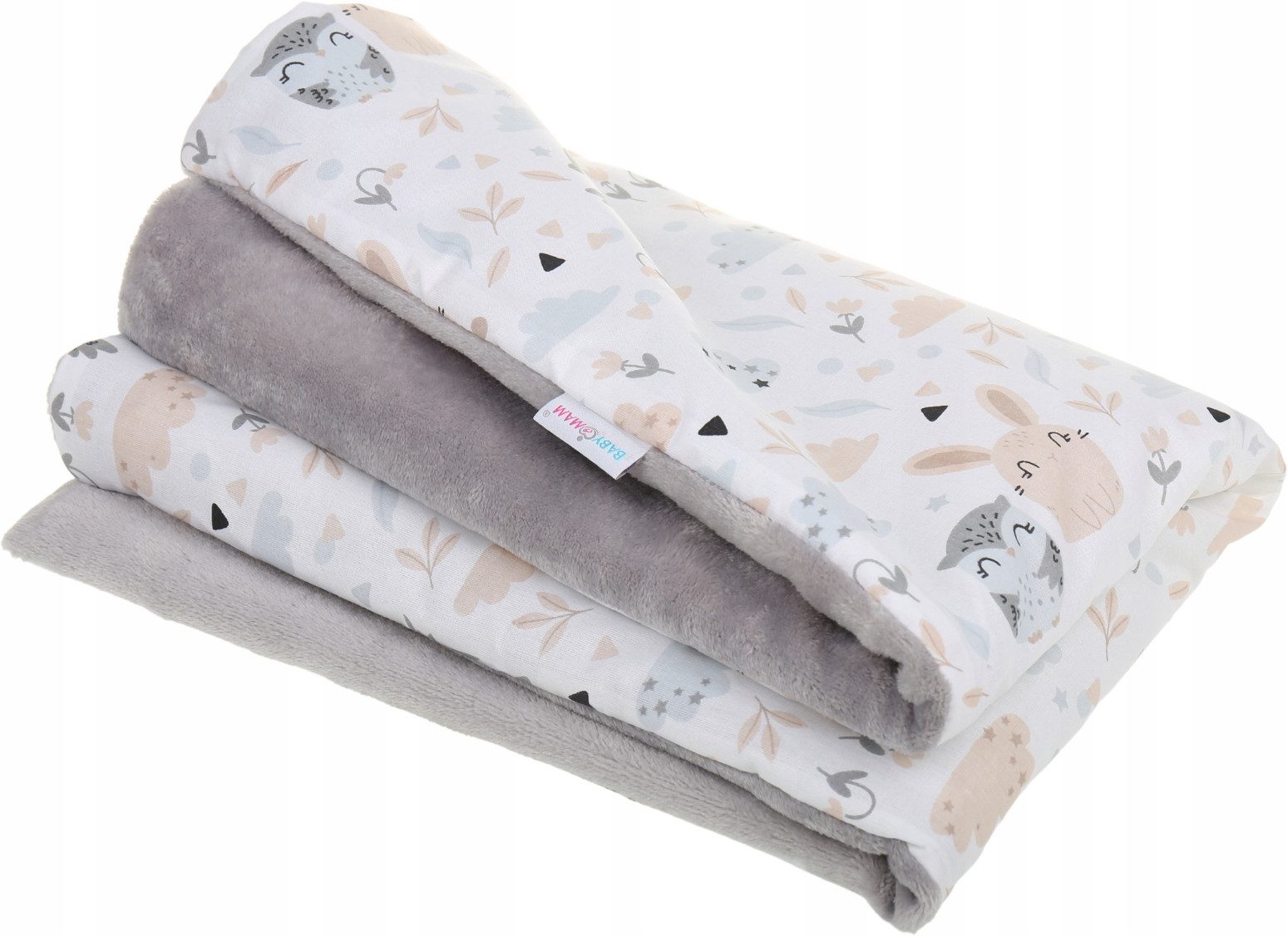 Babydecke Universelle doppelseitige Babydecke 75x50cm, Festivalartikel – Bild 4 von 4