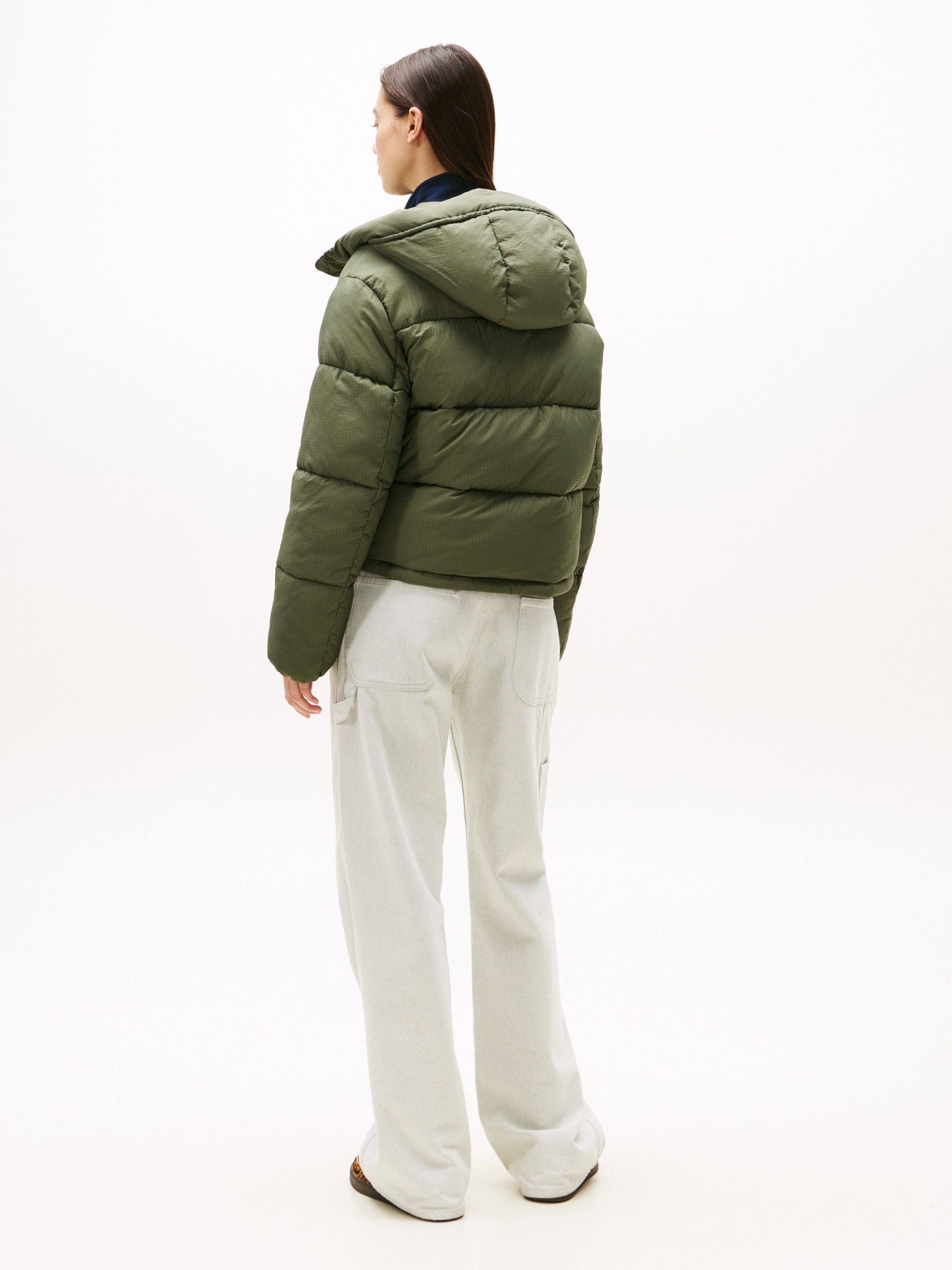 Tommy Jeans Steppjacke TJW HOODED PUFFER JACKET