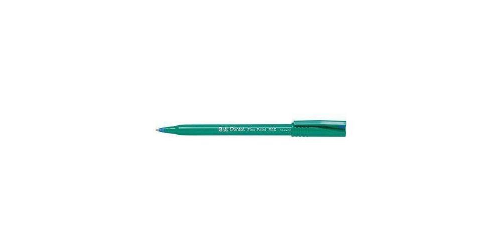 dokumentenecht Ball PENTEL blau Tintenroller R50 Rundspitze nicht ® Tintenroller 0,4mm