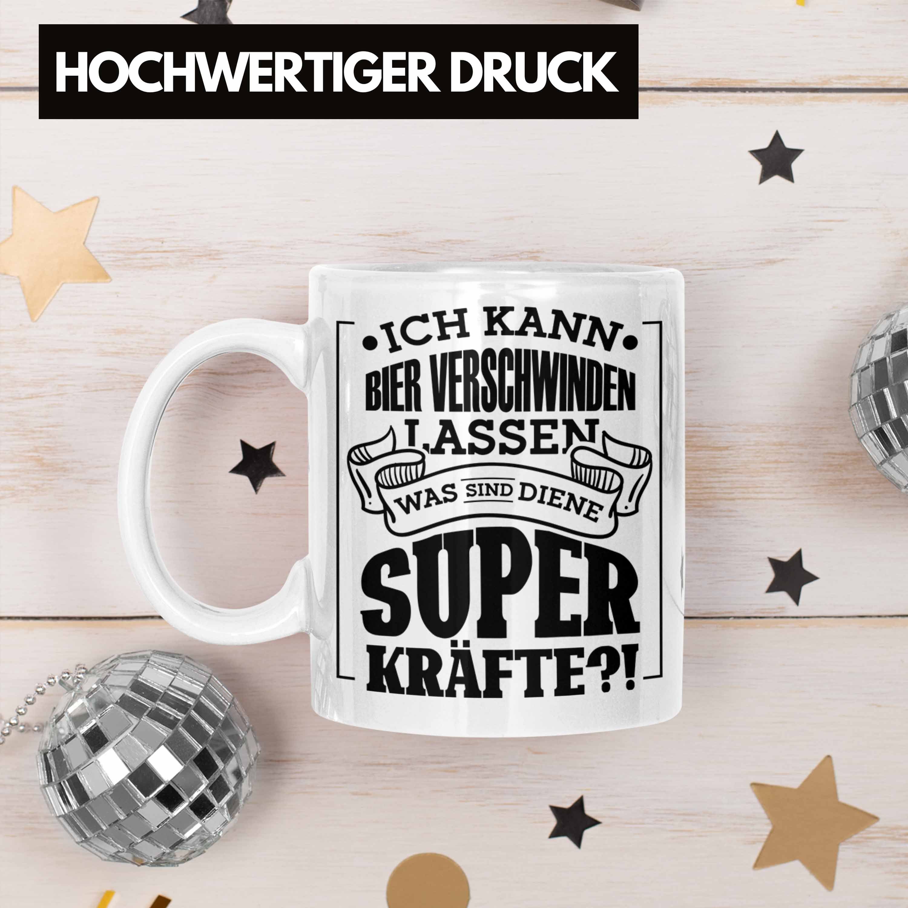 Trendation - Weiss kann für lassen" Bierlieb Bier verschwinden Tasse Tasse Geschenk "Ich Bier