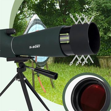 SVBONY SV28PLUS Spektiv,25-75×70mm, für Vogelbeobachtung,Wildtiere,Astronomie Spektiv