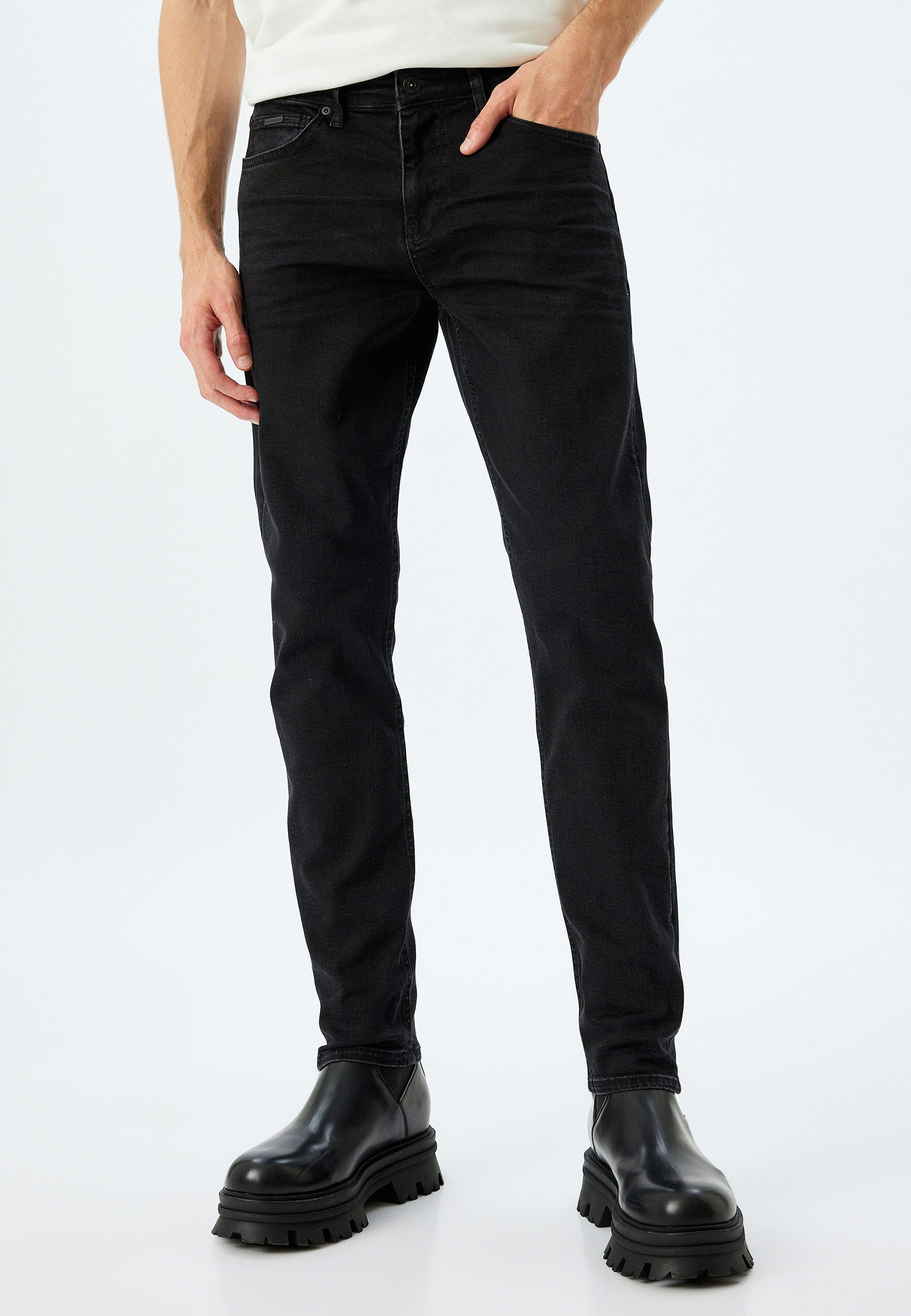 3/4-Jeans Denim Slim Slim-fit-Jeans