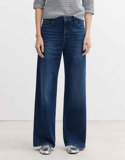 OPUS Weite Jeans OPUS Wide Leg Jeans Marli gerader Schnitt