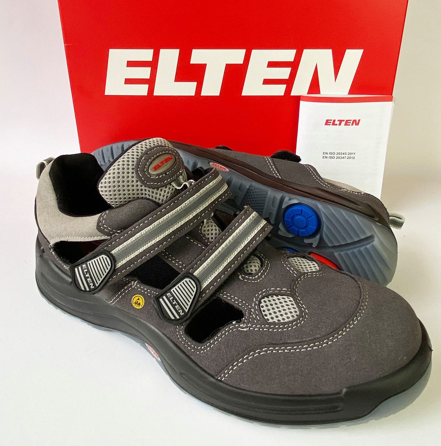 ELTEN 7238403 ADAM Ergo Active Sicherheitsschuh Sicherheitssandalen Typ 3 für schmale Füße