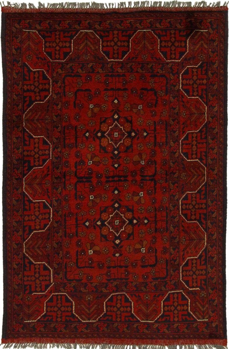 Orientteppich Khal Mohammadi 97x150 Handgeknüpfter Orientteppich, Nain Trading, rechteckig, Höhe: 6 mm
