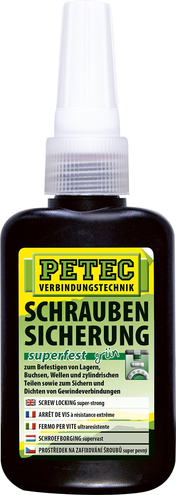 250g superfest Petec Schrauben-Set Petec 930250 Schraubensicherung