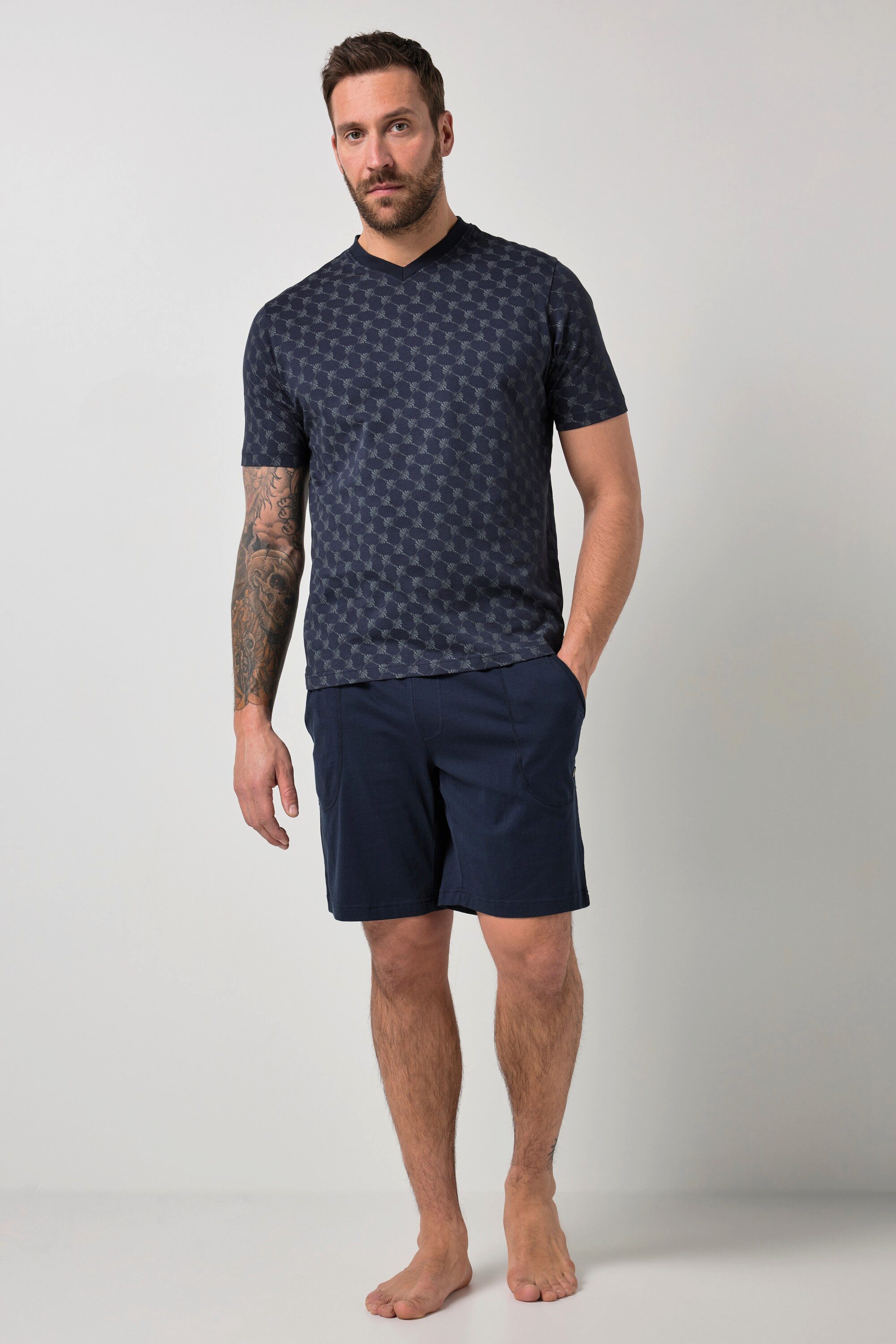 Schlafanzug Schlafanzug Homewear Zweiteiler bis 8 XL
