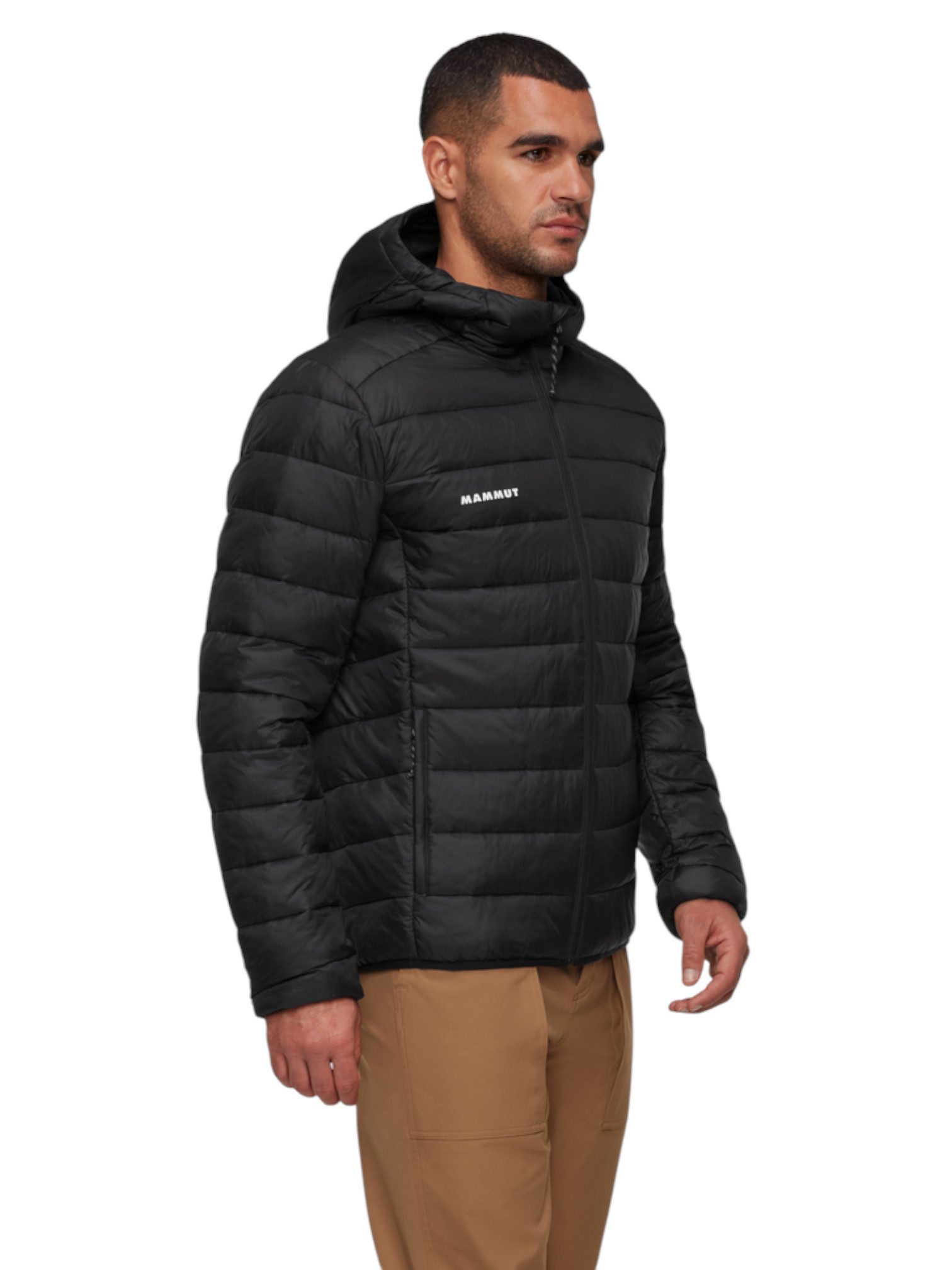 Mammut Winterjacke Crag Insulated Hooded (warm, leicht) schwarz Herren günstig online kaufen