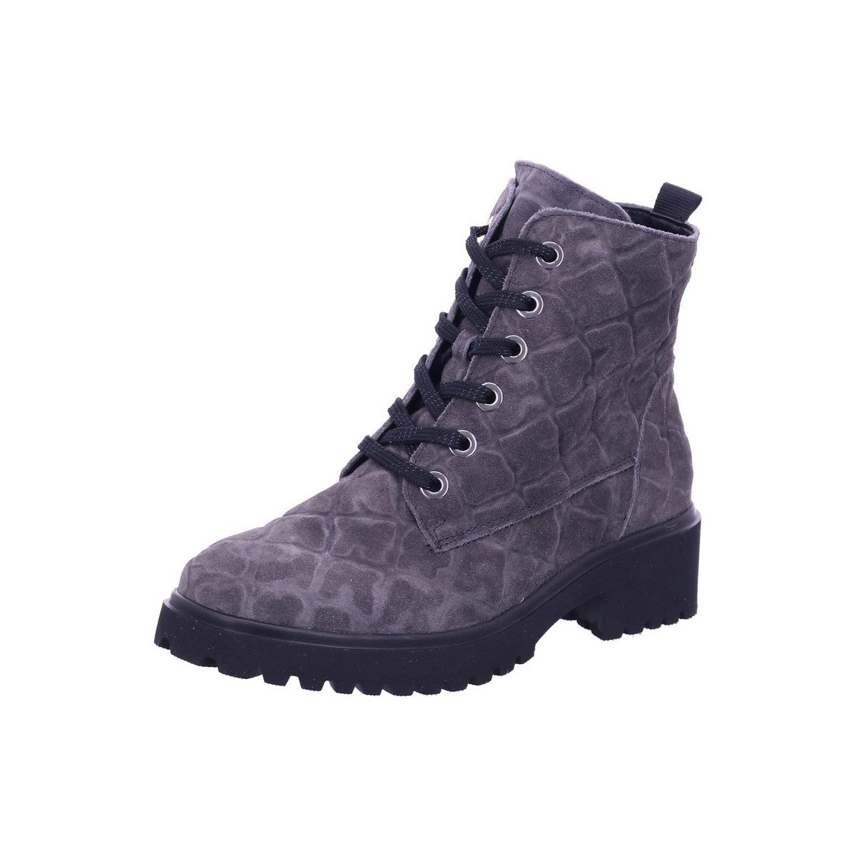 Stiefeletten für Damen in grau Stiefelette