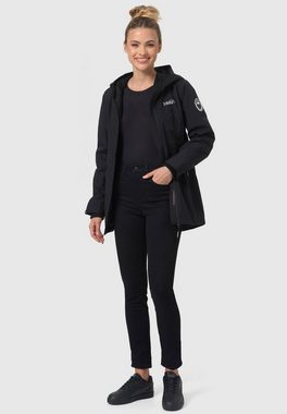 Marikoo Outdoorjacke Honigbeere sportliche Übergangsjacke mit Kapuze