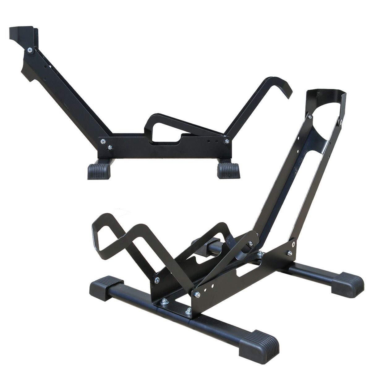 Cranit Fahrradständer Fahrradständer freistehend TS1 Fahrradhalter 26 bis 29" Reifen schwarz