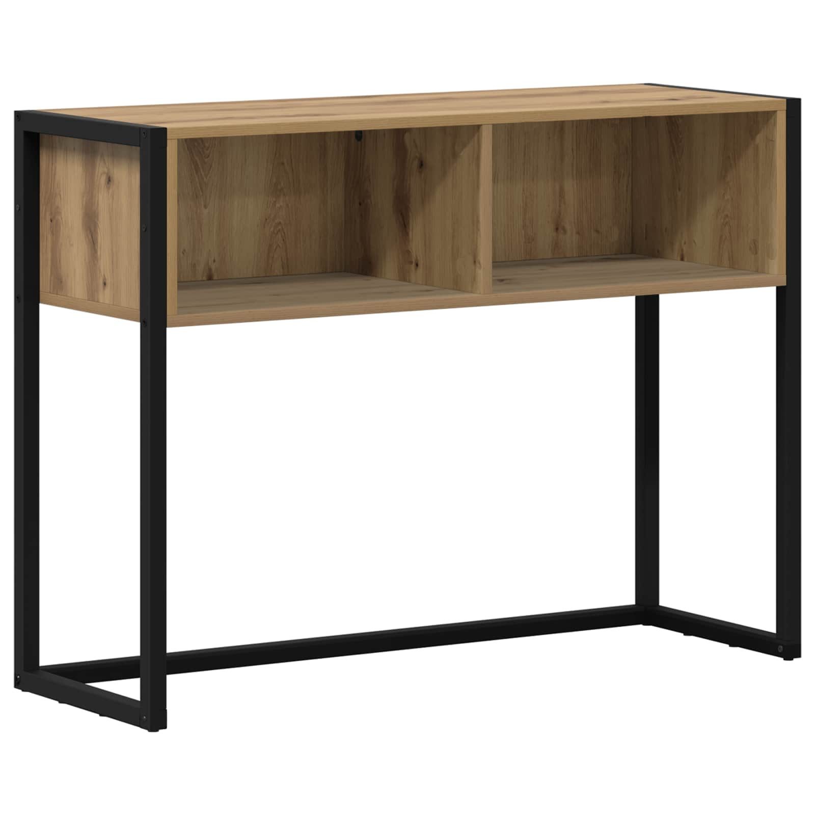 vidaXL Beistelltisch Beistelltisch Kunsthandwerk Eiche 100 x 36 x 75 cm (1-St)