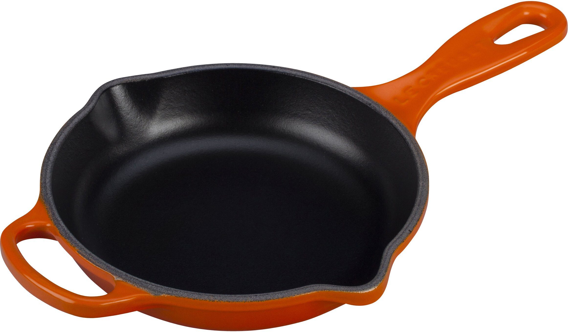 LE CREUSET Bratpfanne Signature Brat- und Servierpfanne, Gusseisen, Rund