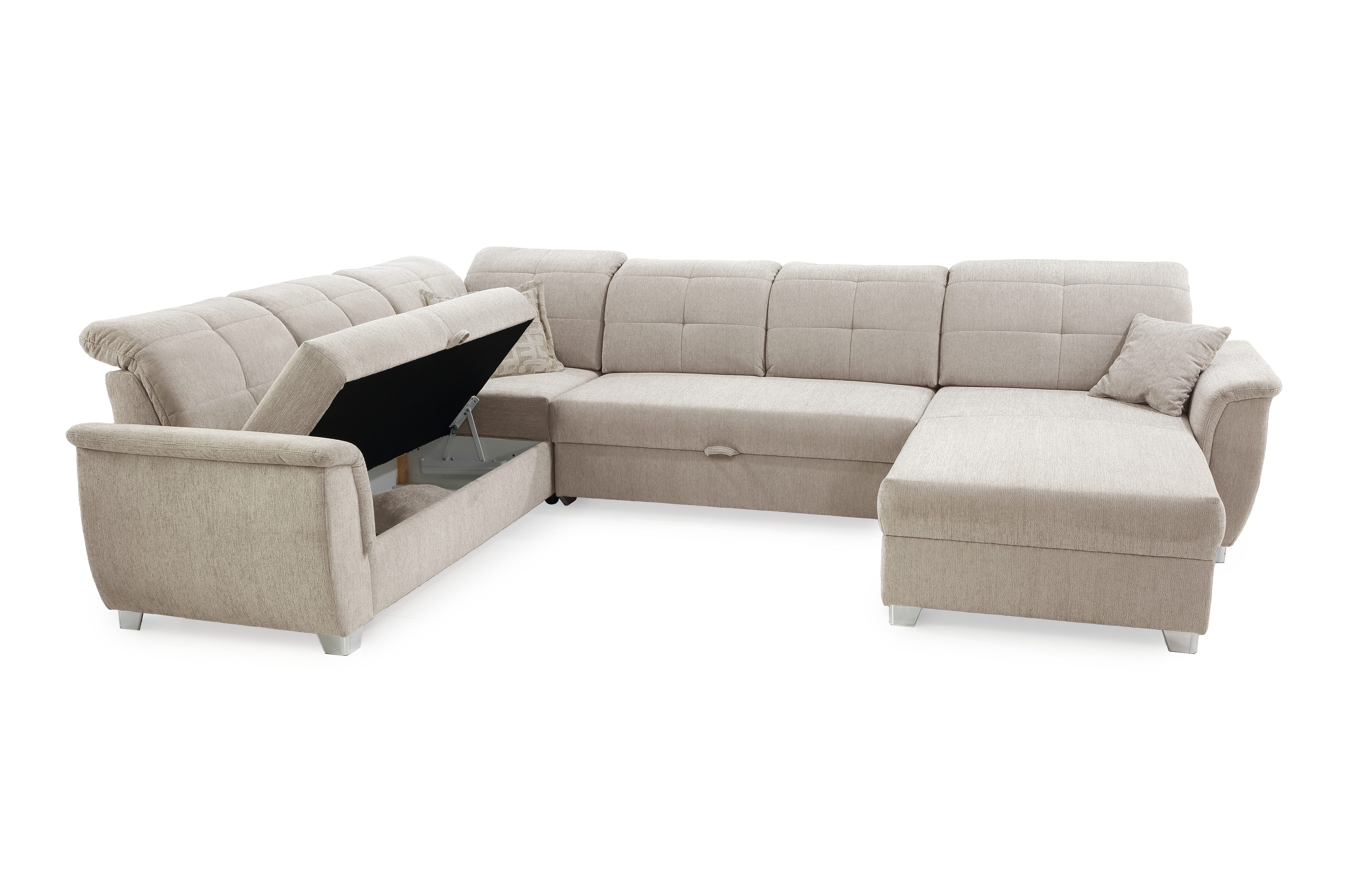 Jockenhöfer Gruppe Sofa Wohnlandschaft mit Funktion LIVORNO