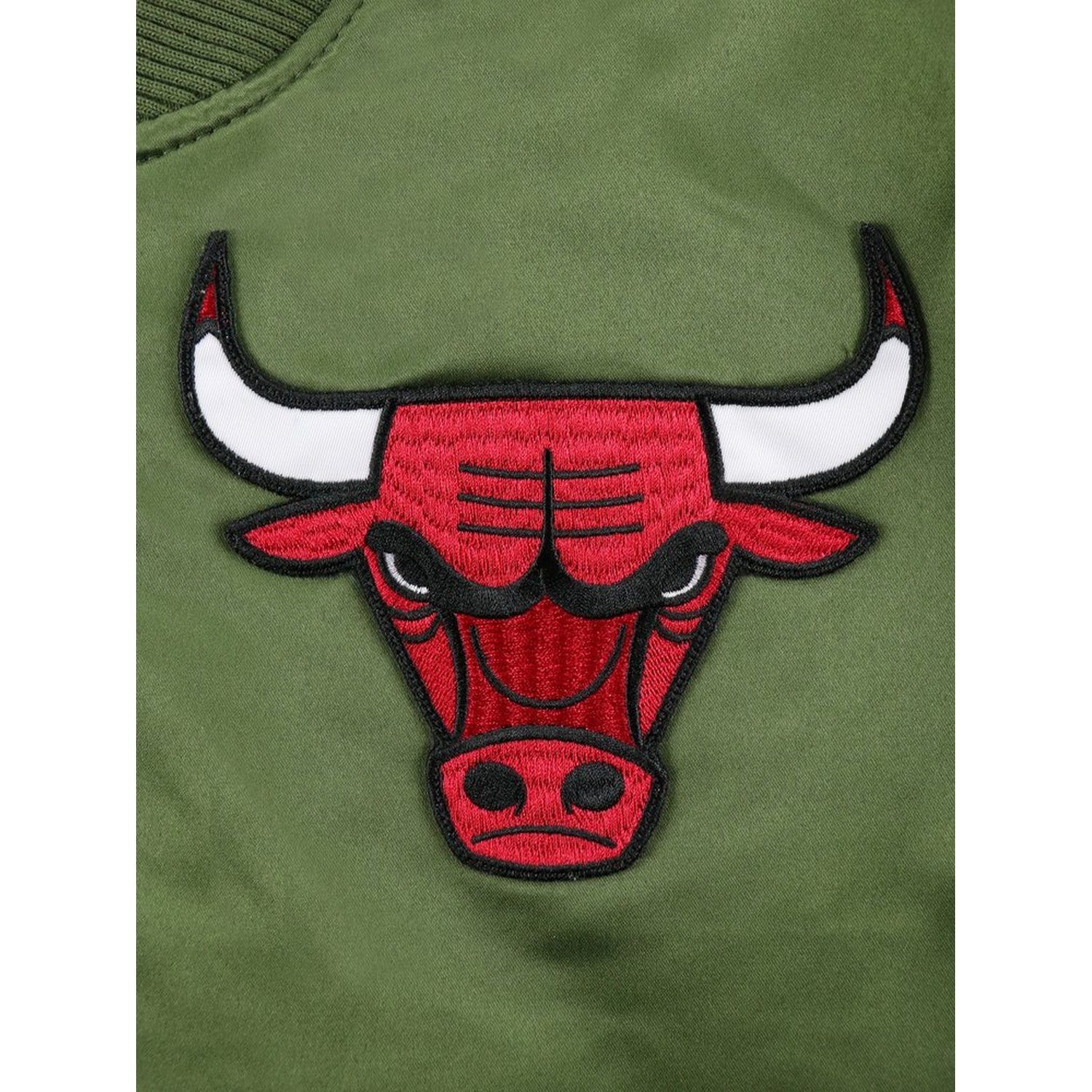 Mitchell & Ness Bomberjacke Satin FLIGHT Chicago Bulls
