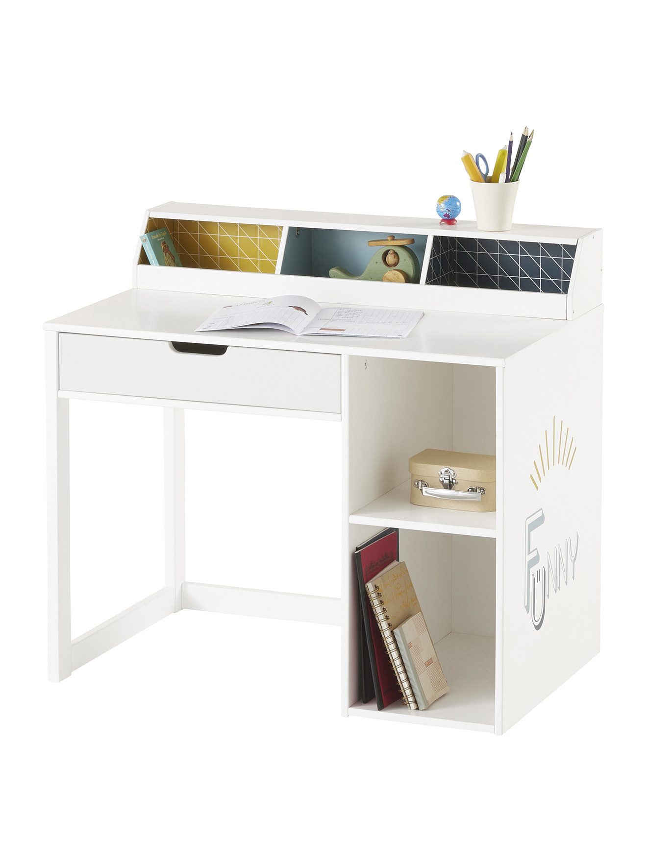 vertbaudet Kinderschreibtisch Kinderschreibtisch FUNNY, Vorschulkinder