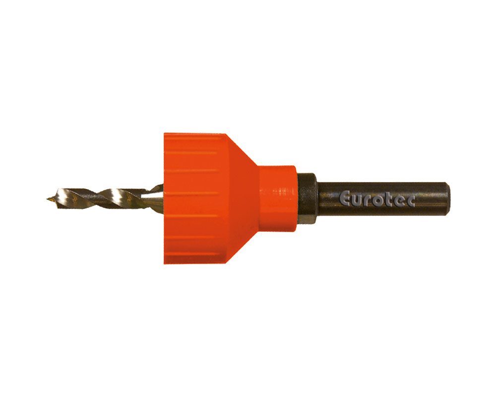 Eurotec Tiefenanschlag Drill-Stop für Terrassenschrauben, Orange
