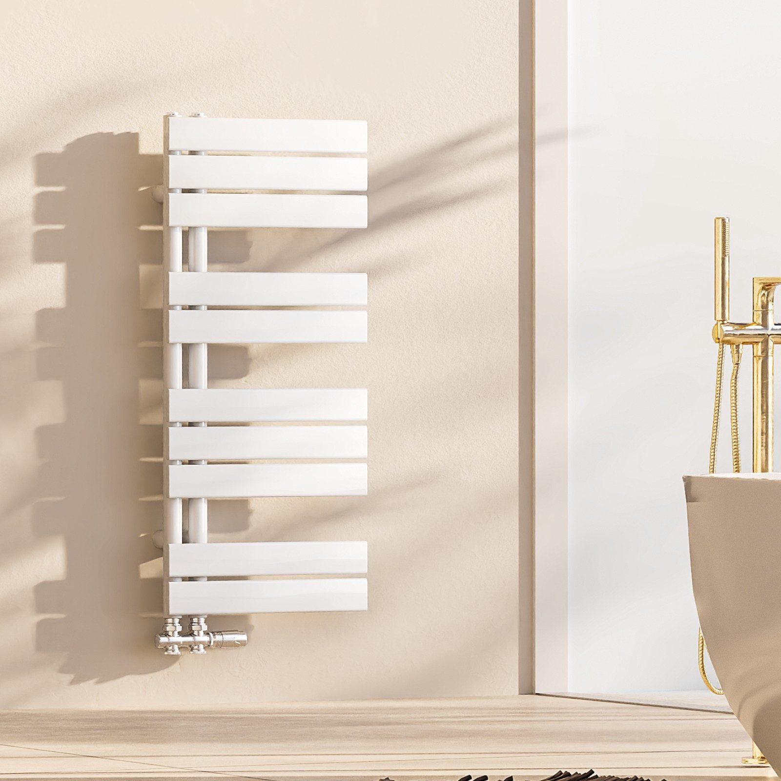 MEYKOERS Badheizkörper Design Handtuchwärmer Badezimmer Heizkörper Paneelhe günstig online kaufen