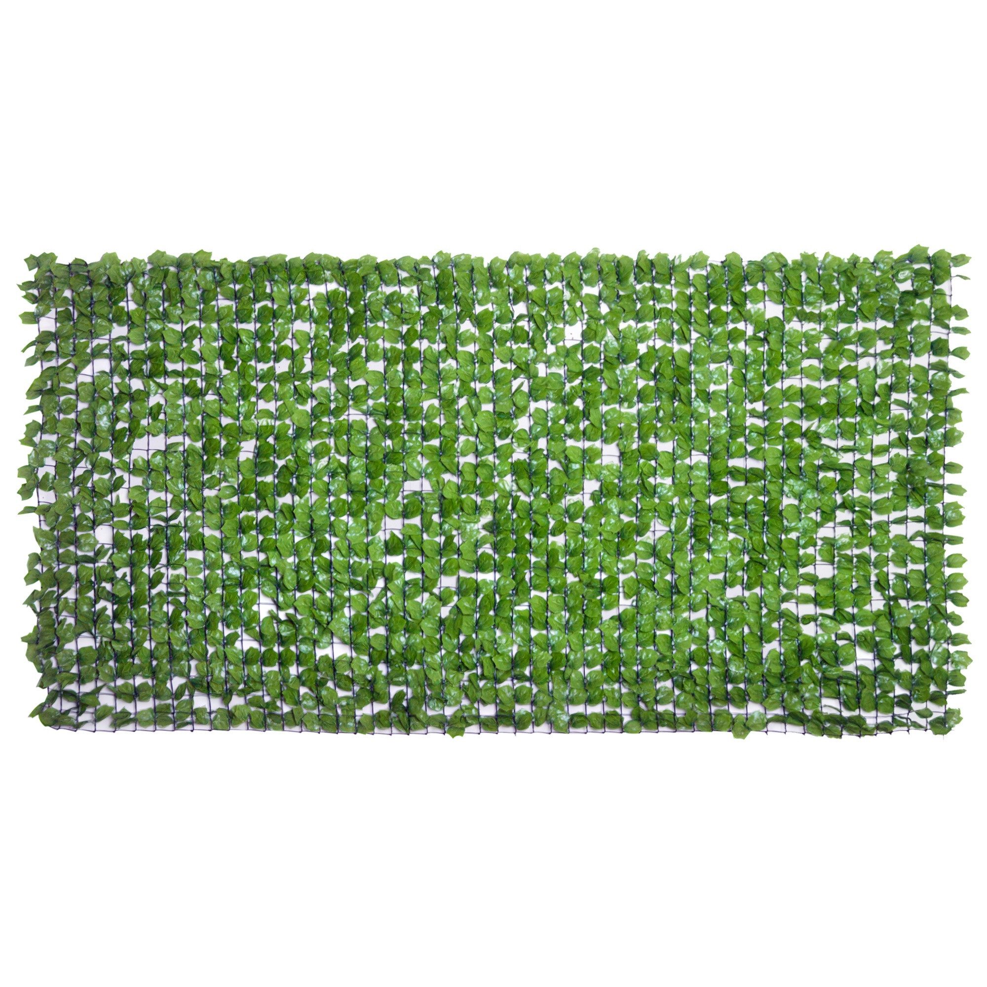 Outsunny Zierzaun Hecken Sichtschutz, UV Geschützt, grün, Zaun Sichtschutzgitter, (Sichtschutzhecke, 1-St., Wanddekoration), L300 x B150cm – Bild 2 von 5