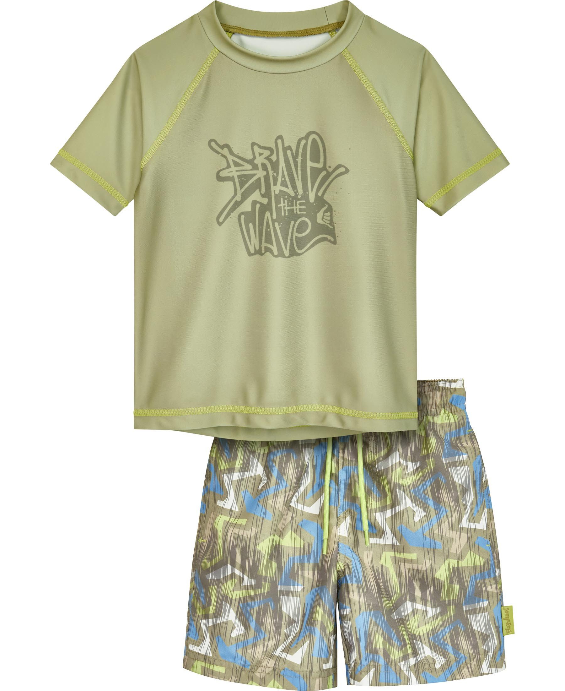 Playshoes Badeanzug UV-Schutz Bade-Set Wave Shorts
