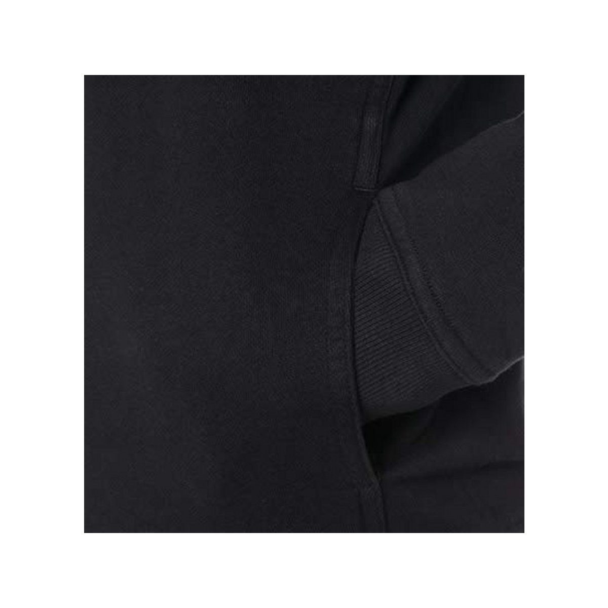 Sweatjacke uni textil (1-tlg) passform HUGO