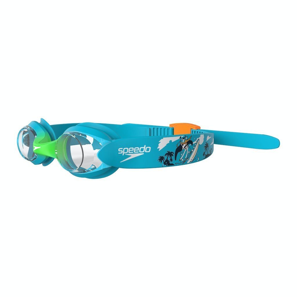 Speedo Schwimmbrille Speedo Infant Illusion Goggle, (1-St), Schutz vor UV-Strahle