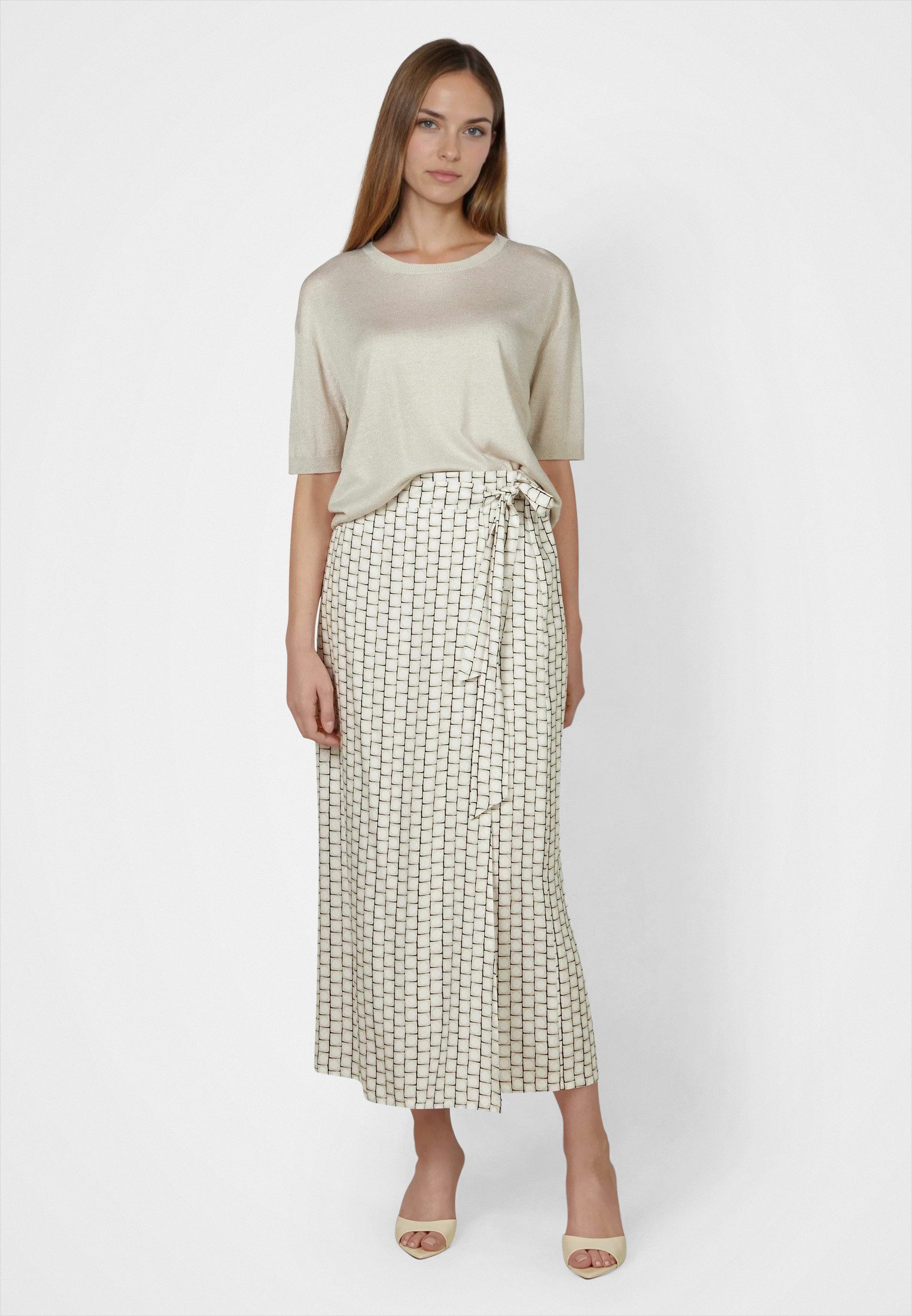 MARC AUREL Strickpullover mit Sparkling Effekt