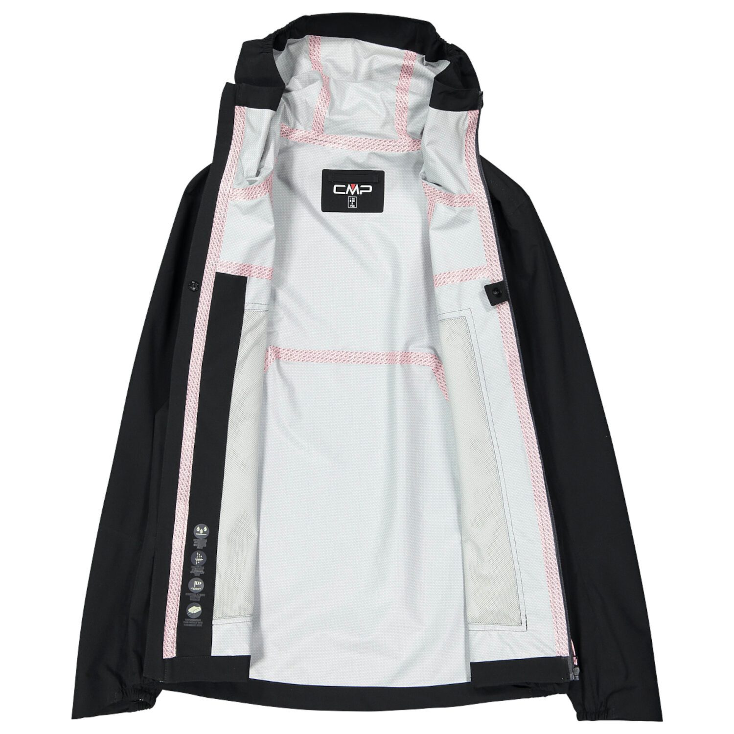CMP Outdoorjacke CMP Damen Jacke Woman Jacket Fix Hood 35Z6176