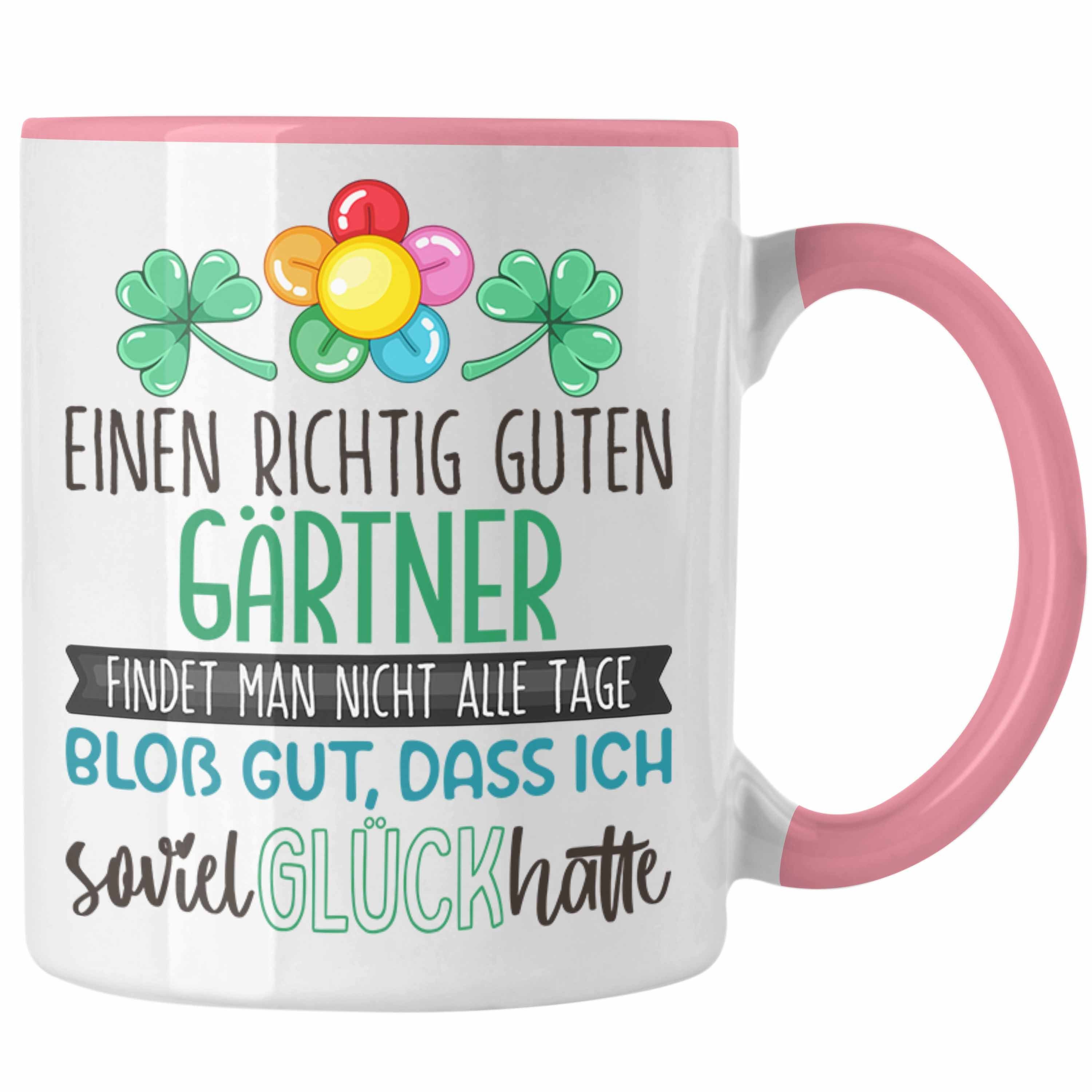 Rosa Landschaftsgärtner Tasse Trendation Bester Dankeschön Welt Der Tasse Gärtner Geschenk