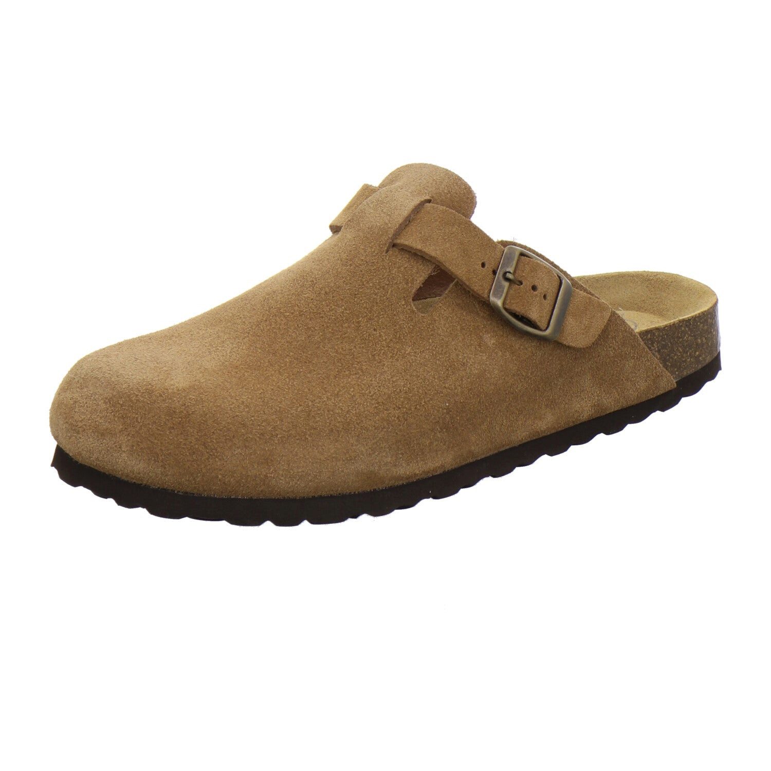 AFS-Schuhe Herren Clog aus Veloursleder mit Fußbett, Made in Germany