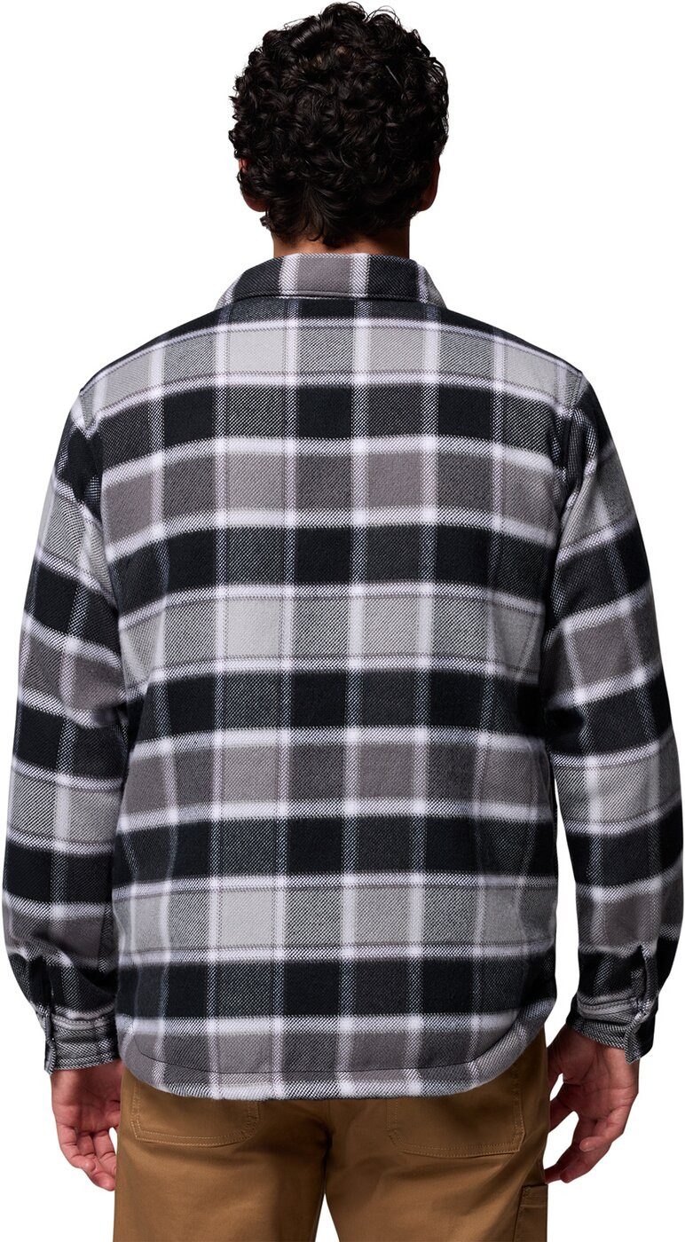 Columbia Funktionshemd Windward II Shirt Jacket BLACK TRAPPER WINDOWPANE