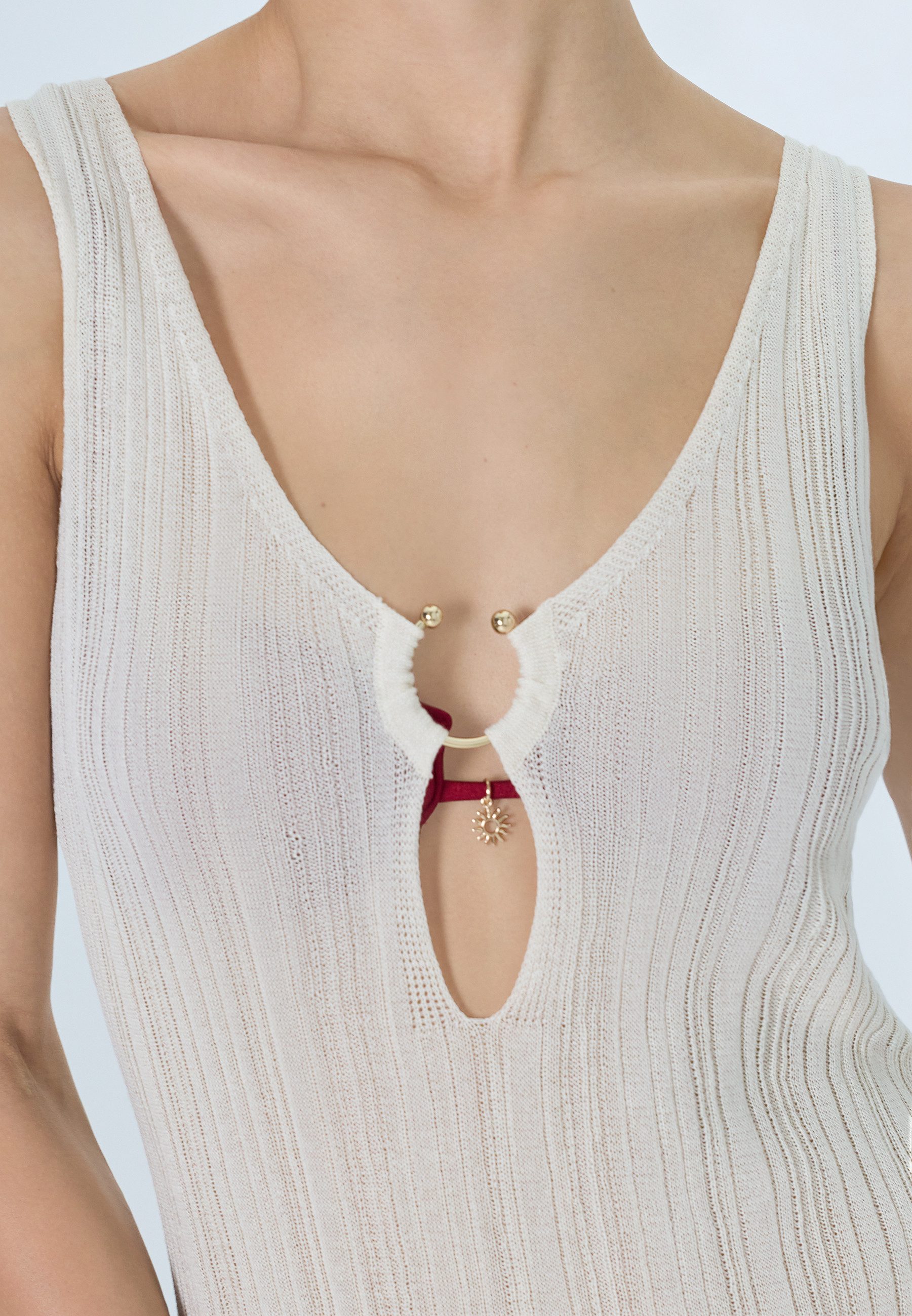 LSCN by LASCANA Strandkleid Midikleid, Strickkleid – Bild 4 von 5