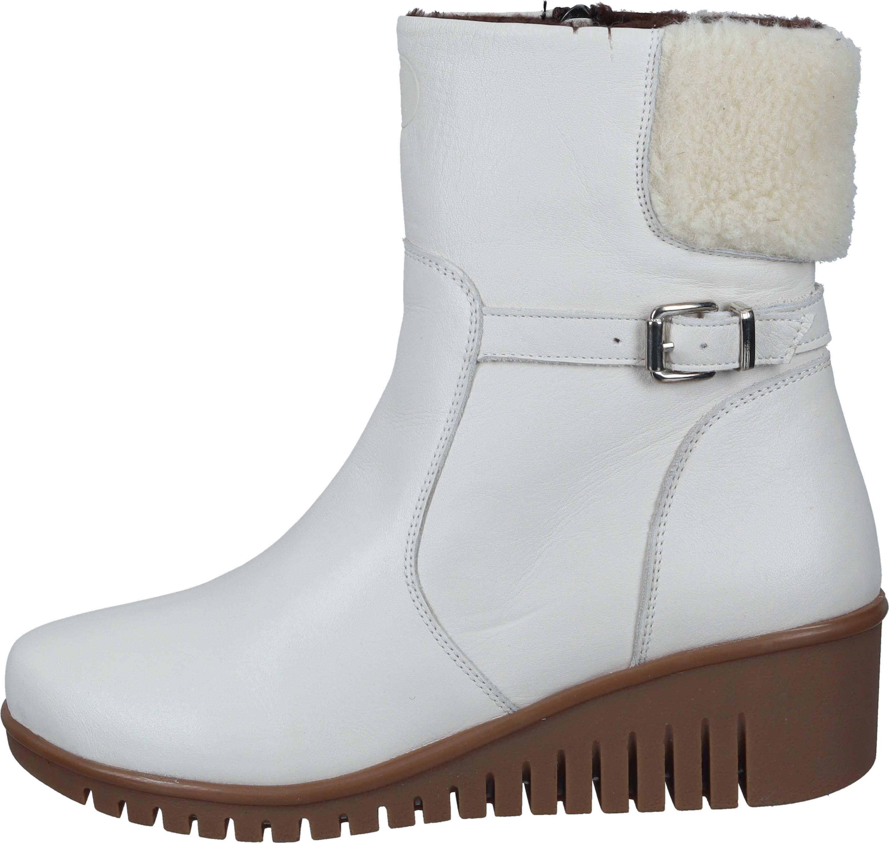 Comfortabel Stiefeletten Stiefelette aus echtem Leder günstig online kaufen