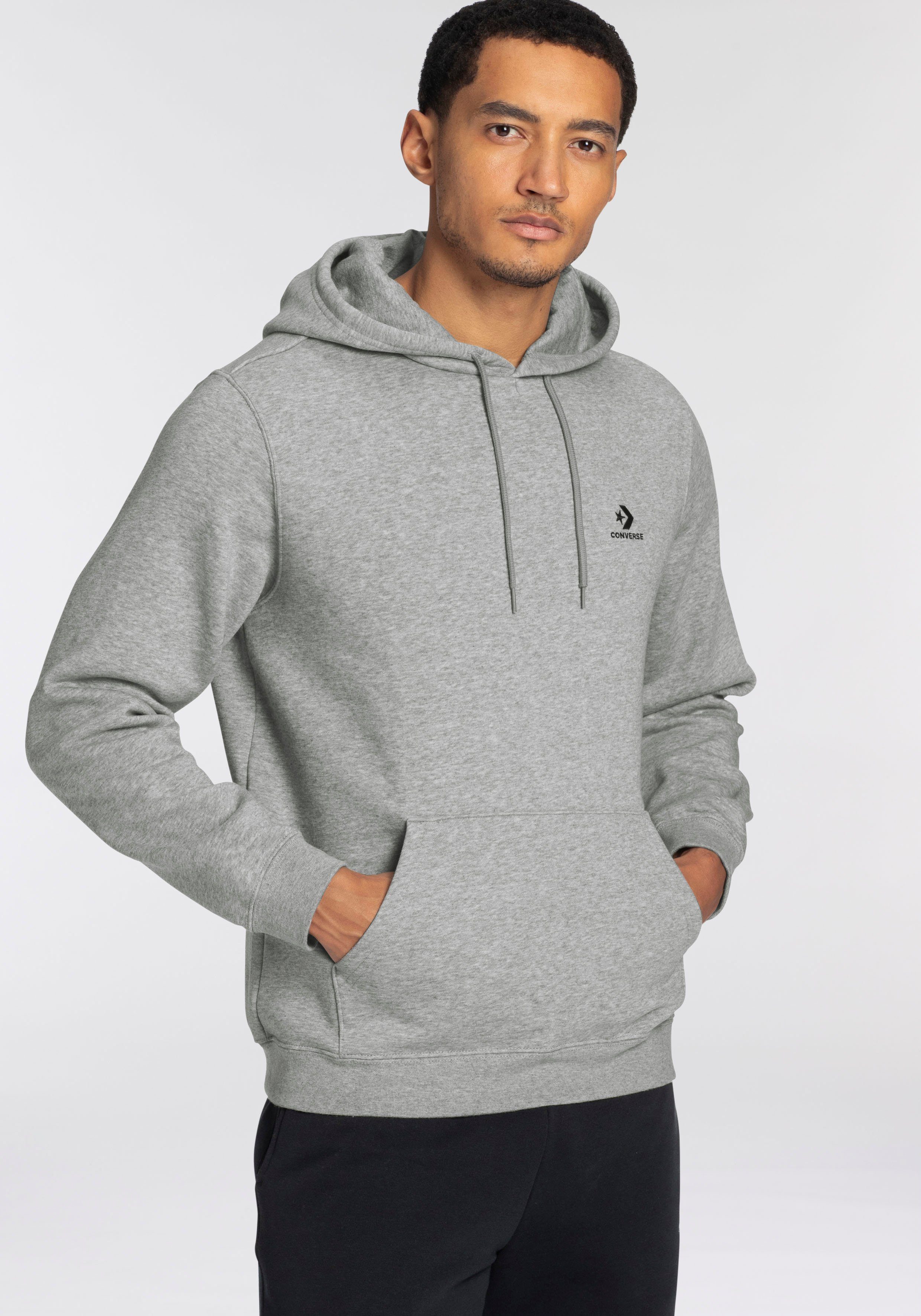 Converse Kapuzensweatshirt EMBROIDERED STAR CHEVRON BRUSHED günstig online kaufen