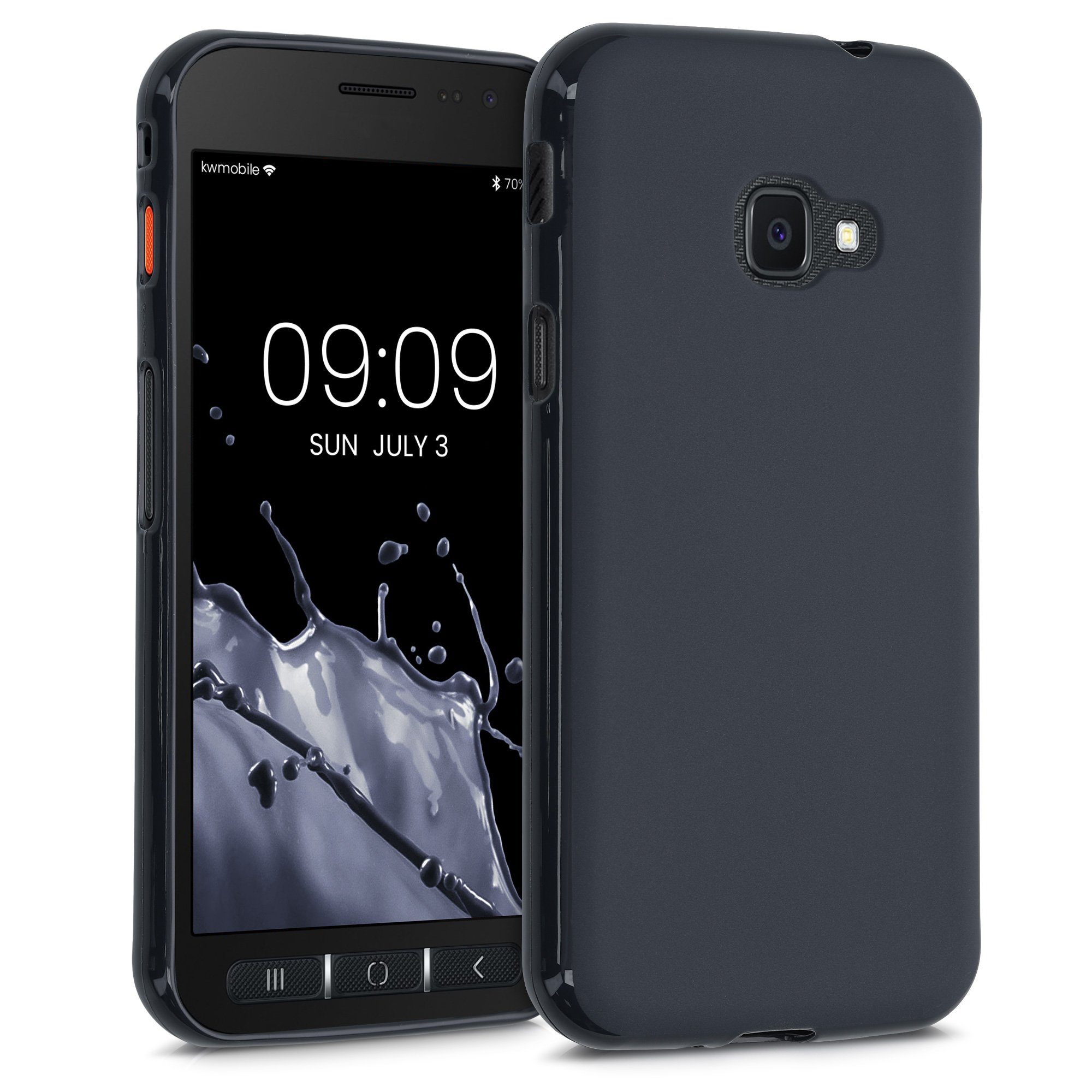 kwmobile Handyhülle Hülle für Samsung Galaxy Xcover 4 / 4S, Hülle Silikon - Soft Handyhülle - Handy Case Cover
