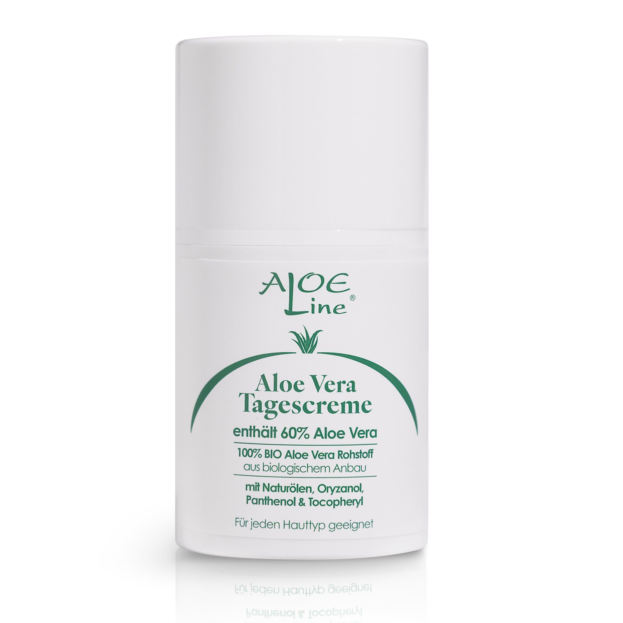 ALOE Line Aloe 50ml mit Tagescreme 60% Bio Vera Tagescreme Aloe Vera