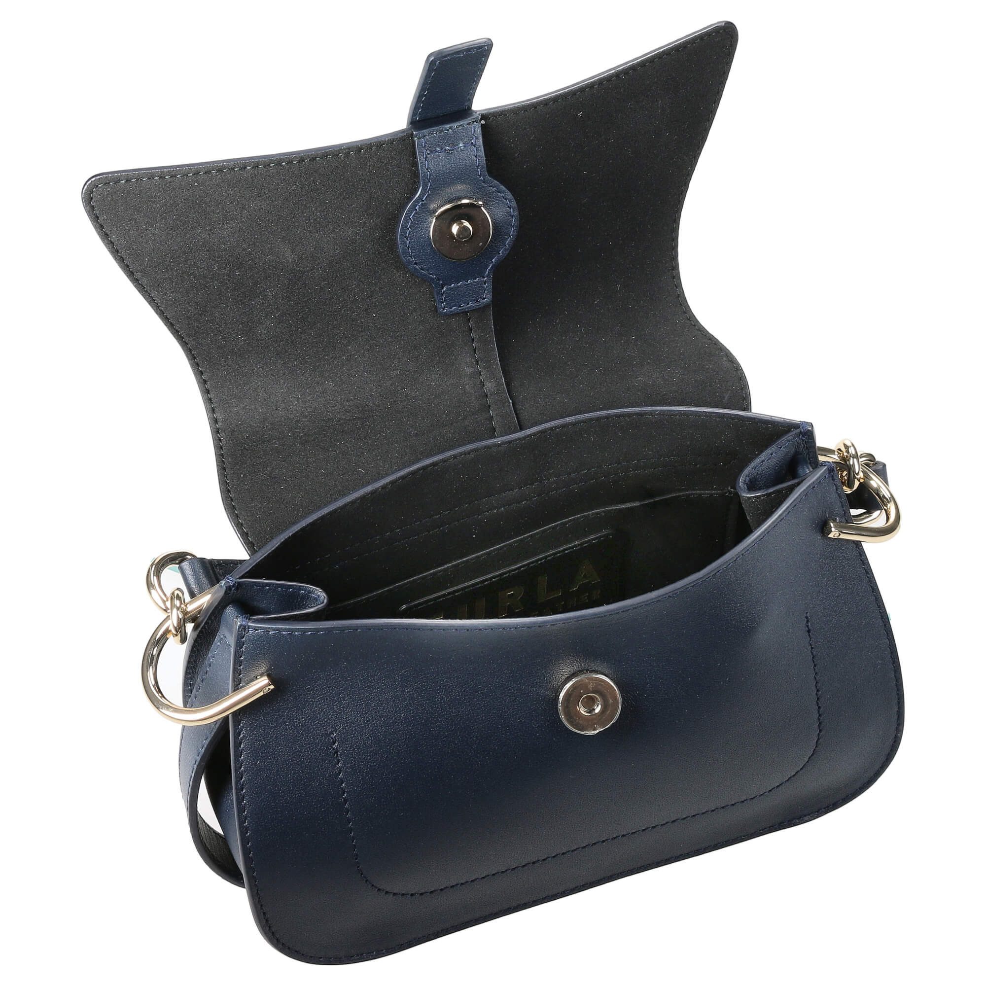 Furla Umhängetasche Flow Mini - Schultertasche 21.5 cm (mediterraneo)