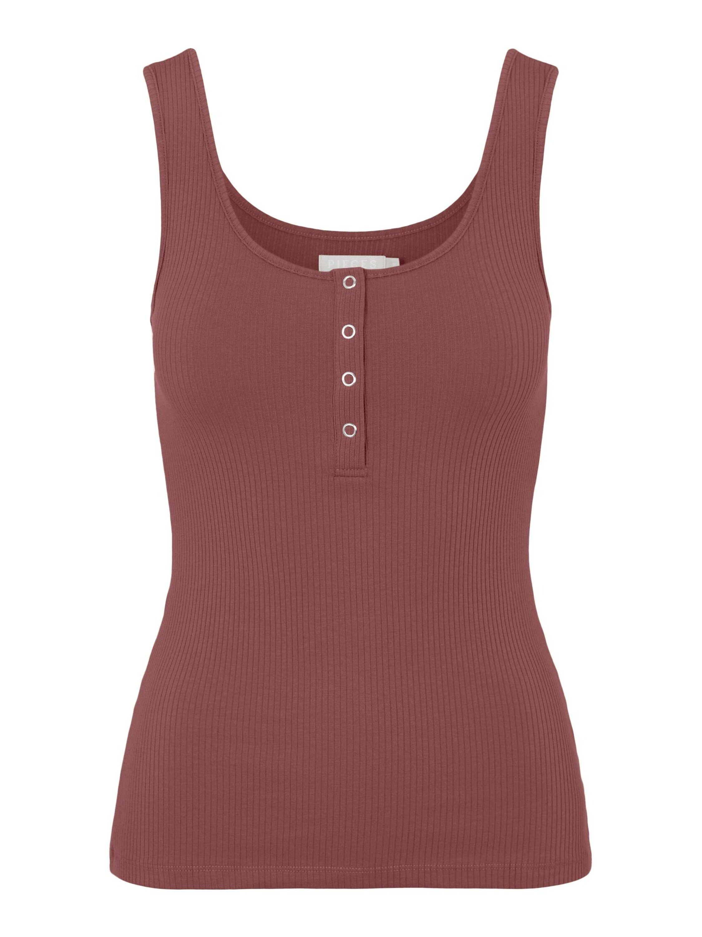 pieces Shirttop PCKitte (1-tlg) Plain/ohne Details günstig online kaufen