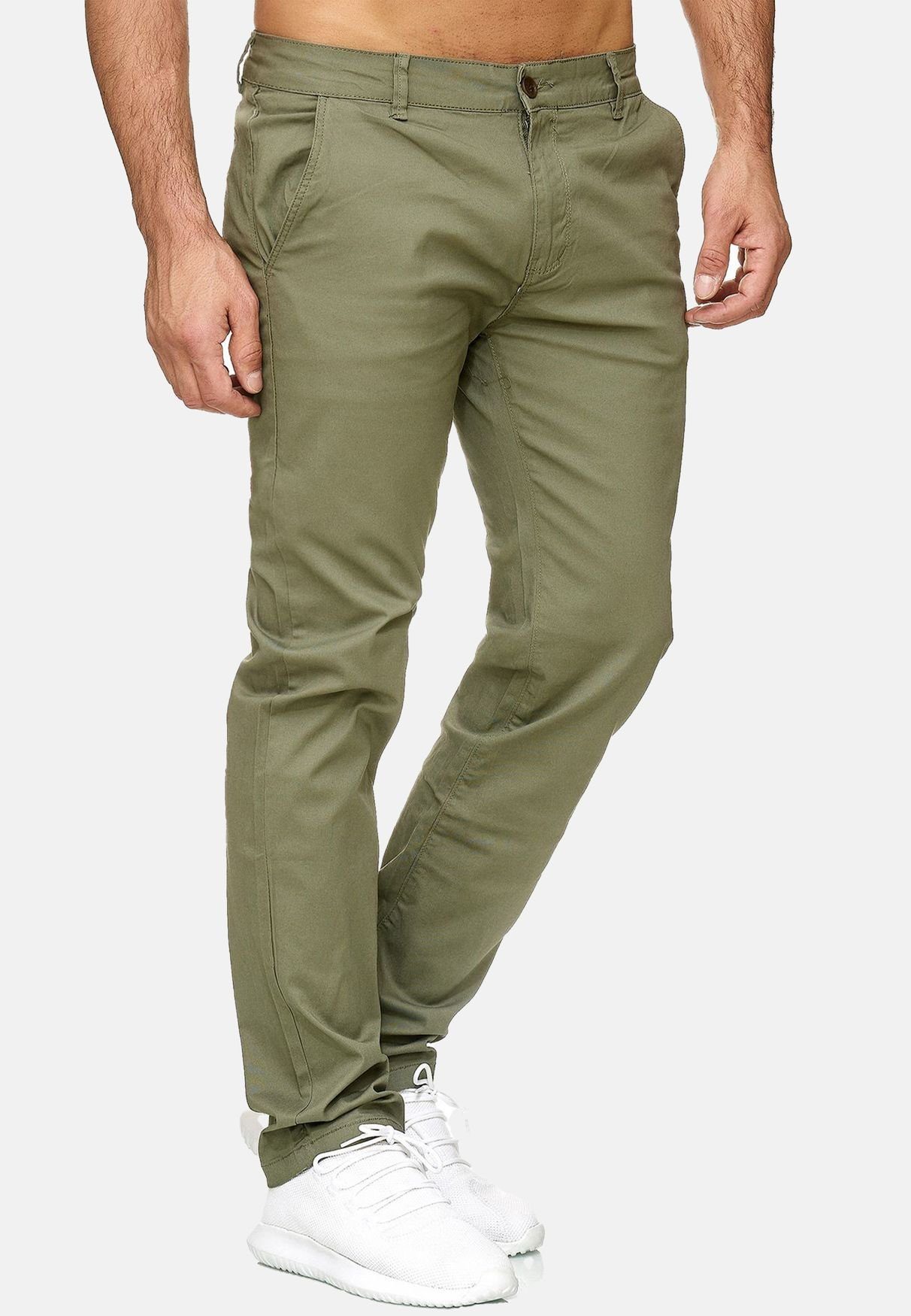 Egomaxx Chinohose Stretch Basic Denim Design Fredy & Roy (1-tlg) CLIFF günstig online kaufen