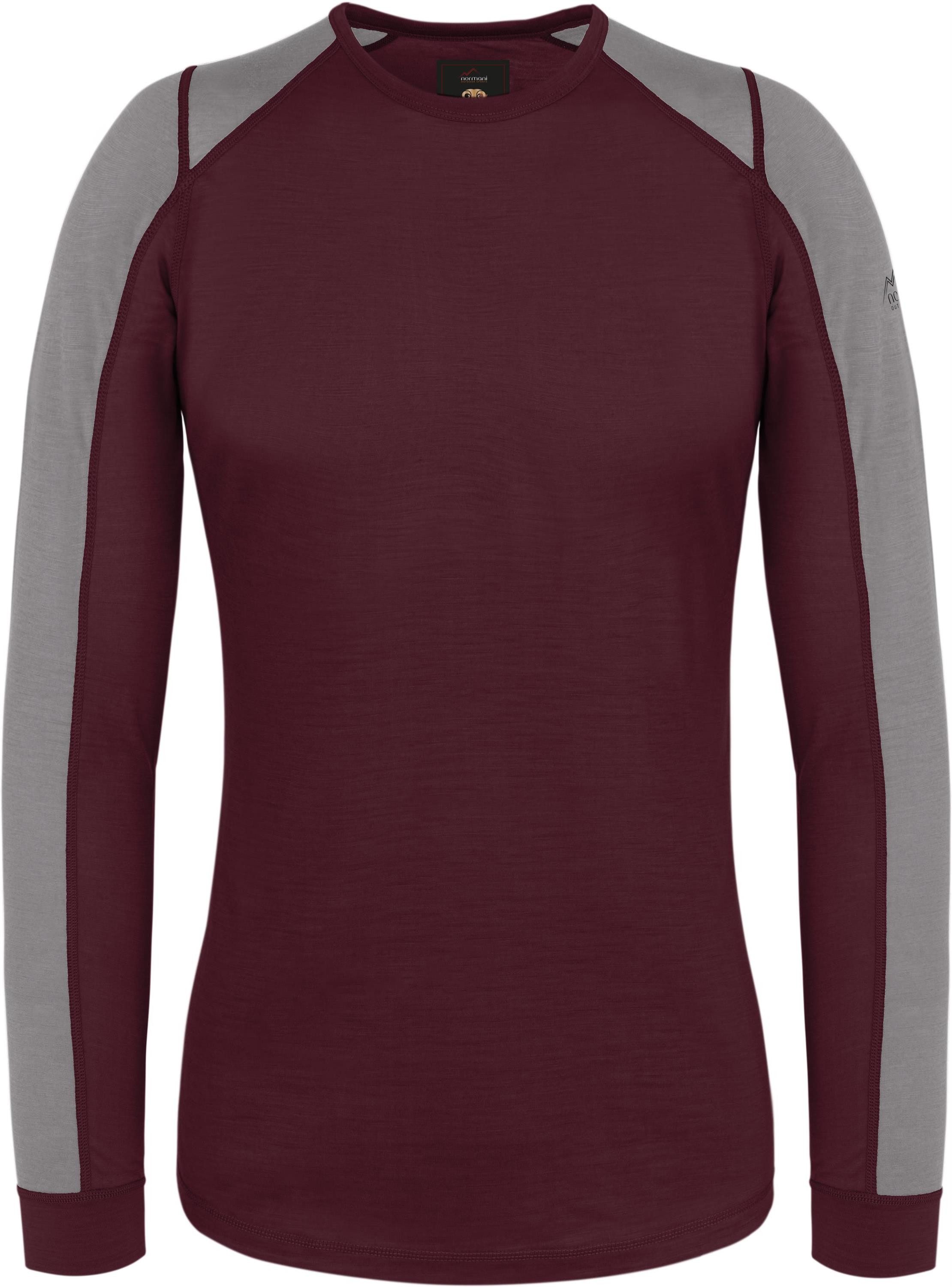 normani Langarmshirt Damen Merino Langarm-Shirt Goulburn Ultraleichter Sommer Outdoor Pullover - 100 % RWS Merinowolle