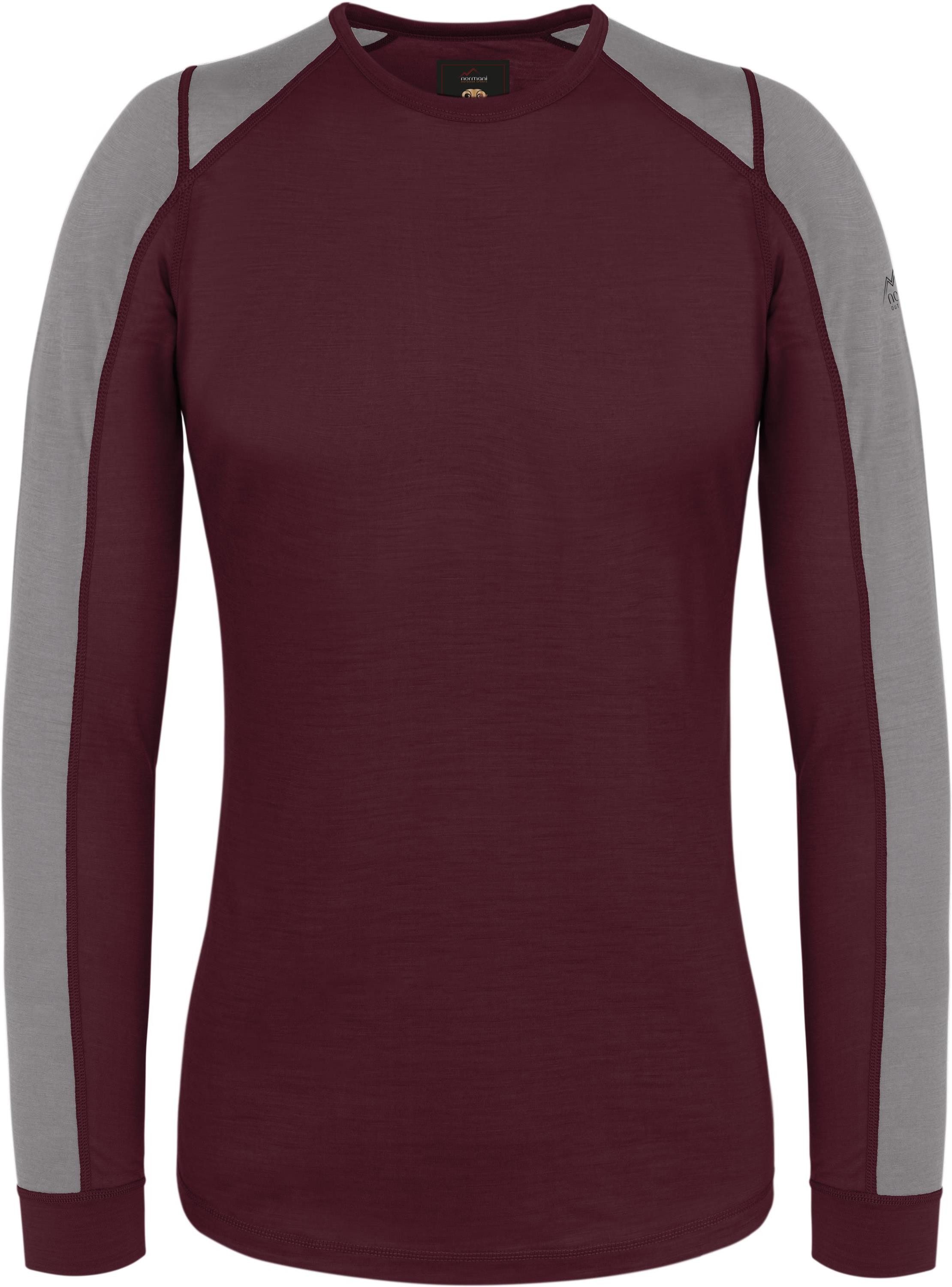 normani Langarmshirt Damen Merino Langarm-Shirt „Goulburn“ Ultraleichter Sommer Outdoor Pullover - 100 % RWS Merinowolle