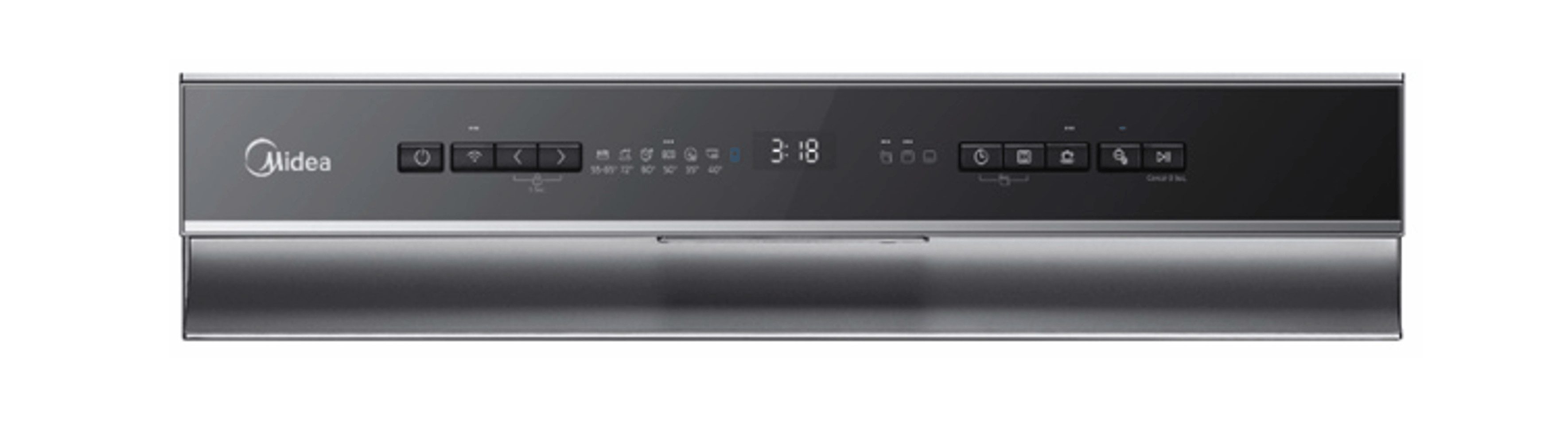 Midea Standgeschirrspüler MDWEF1433DSS-RB