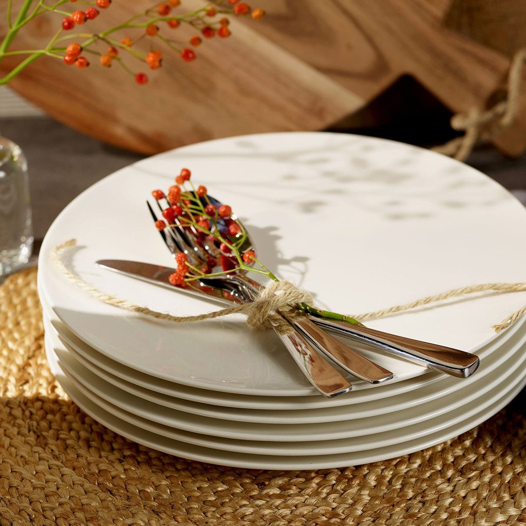 vivo Villeroy & Boch Group Besteck-Set Voice Basic (30-tlg), 6 Personen, Edelstahl, spülmaschinenfest