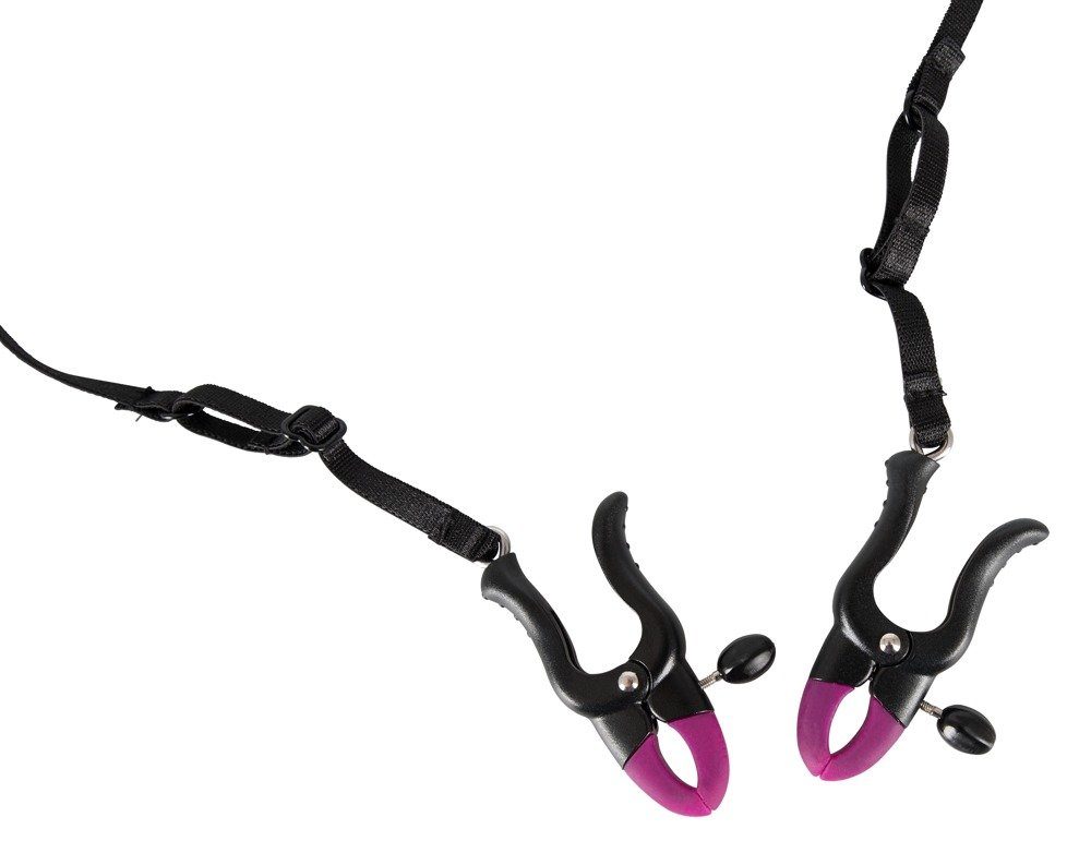 Slip-Vibrator Bad pearl string&silicone Bad Kitty - clamp Kitty