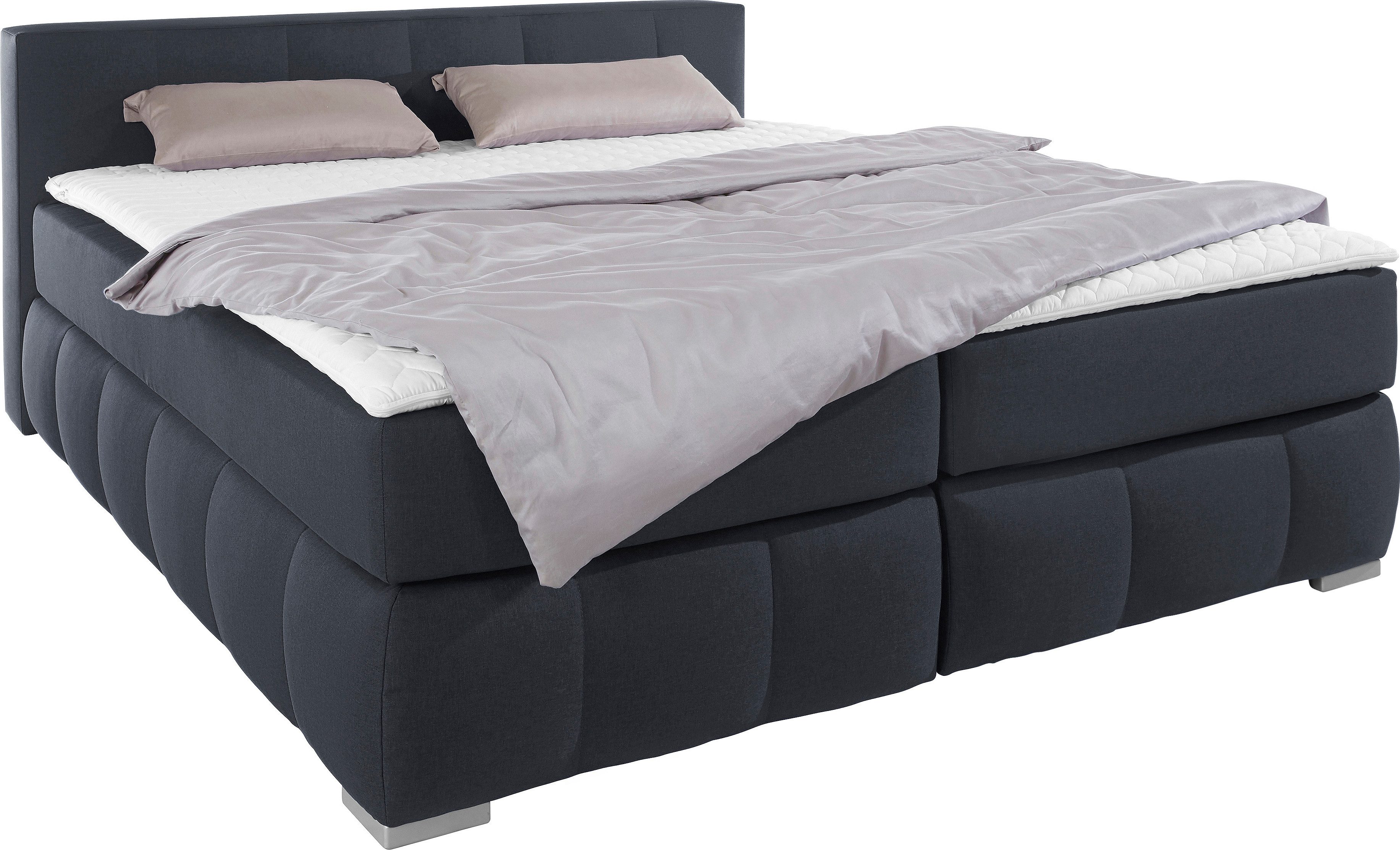 Home affaire Boxspringbett "Chelles", inkl. Kaltschaumtopper, in 5 Breiten günstig online kaufen
