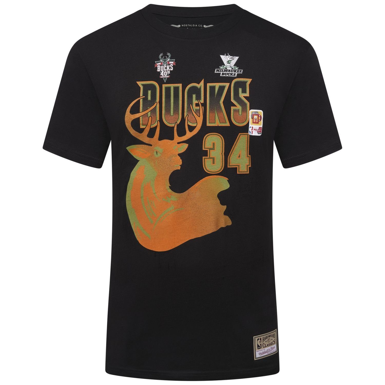 Mitchell & Ness Print-Shirt FLIGHT Milwaukee Bucks Ray Allen
