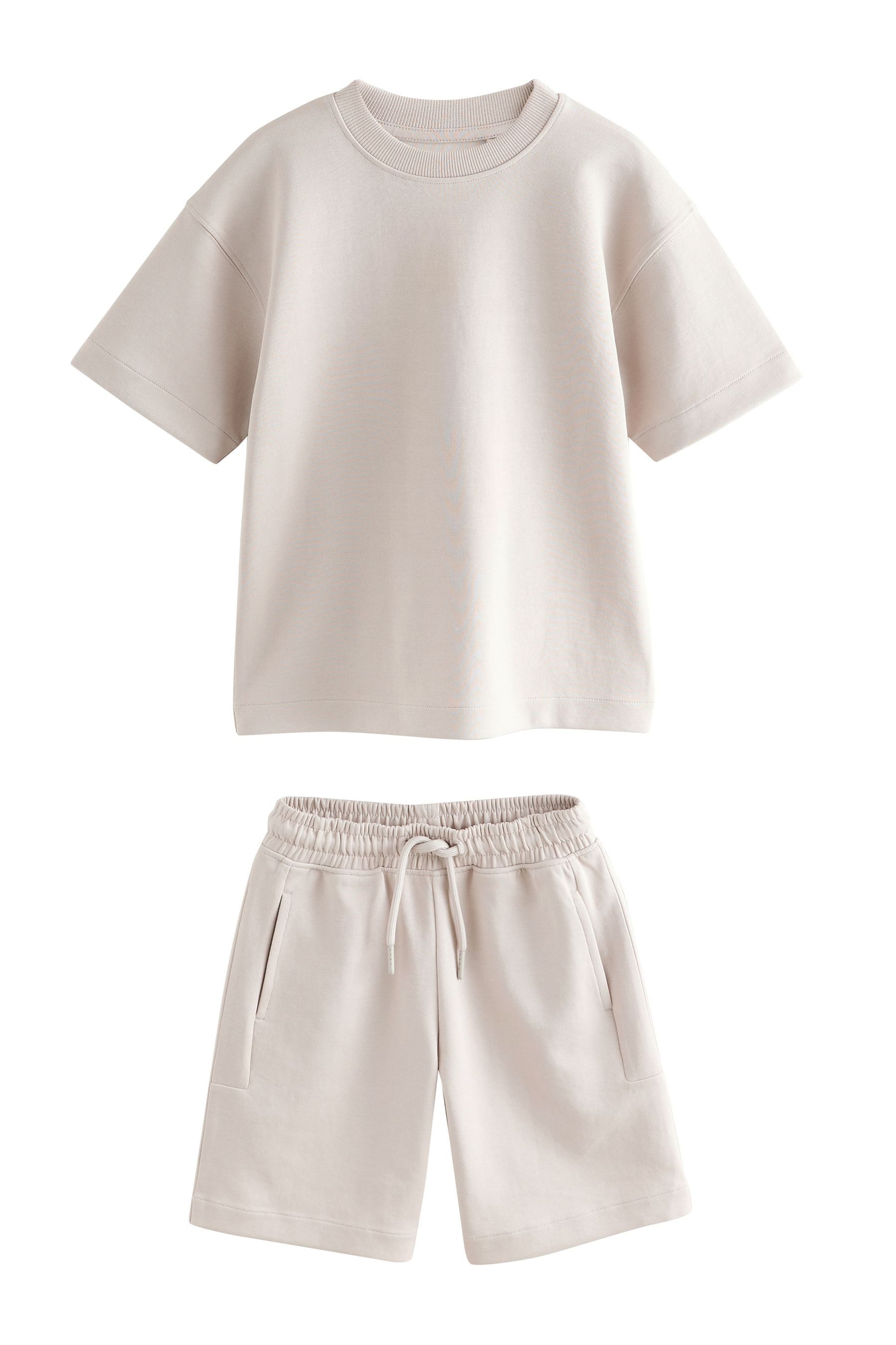 Next T-Shirt & Shorts Relaxed Fit T-Shirt und Shorts, Set (2-tlg)