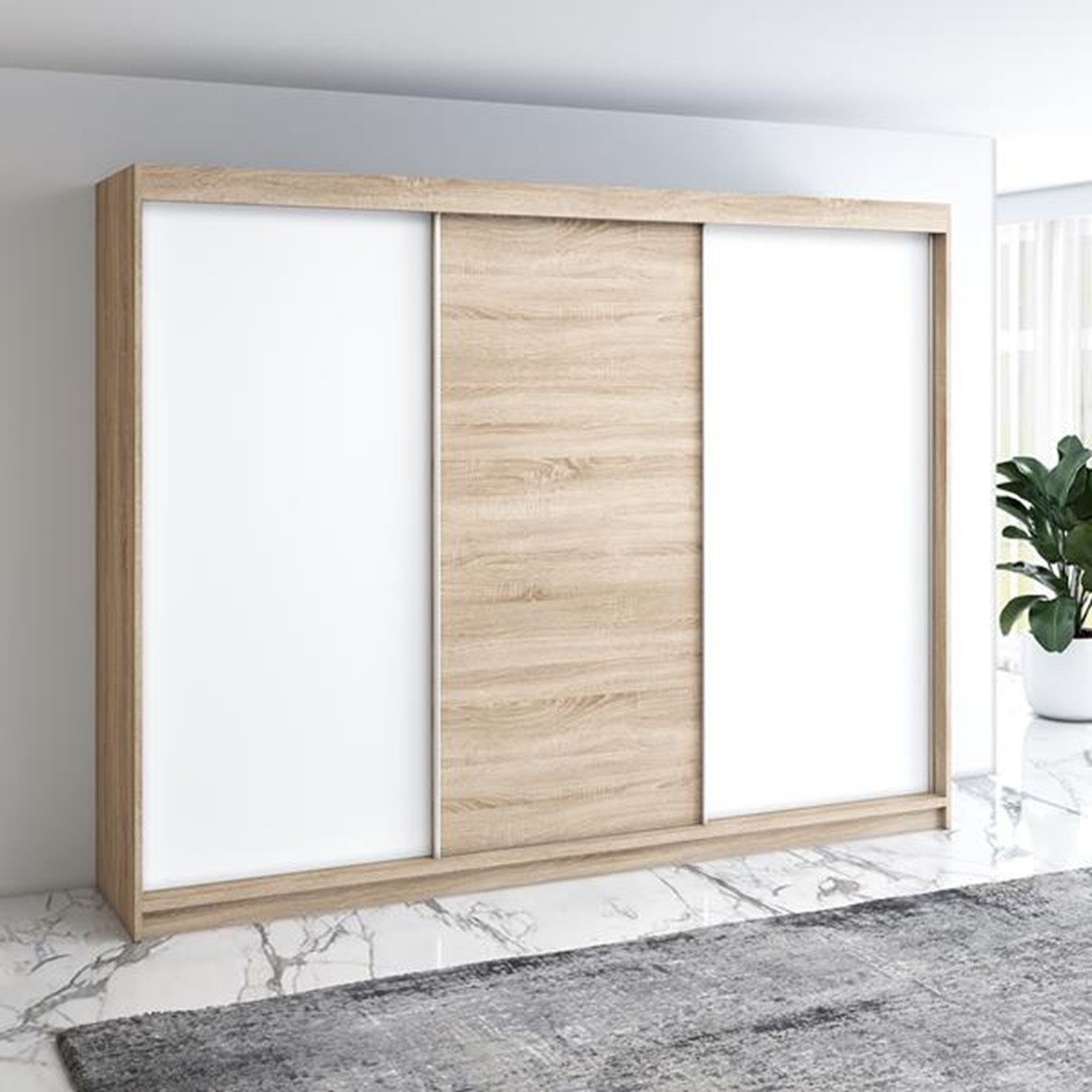 A&J MöbelLand GmbH Schiebetürenschrank MERI 200 günstig online kaufen